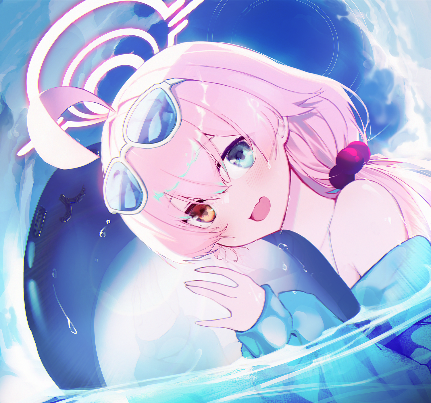 水着ホシノ～！