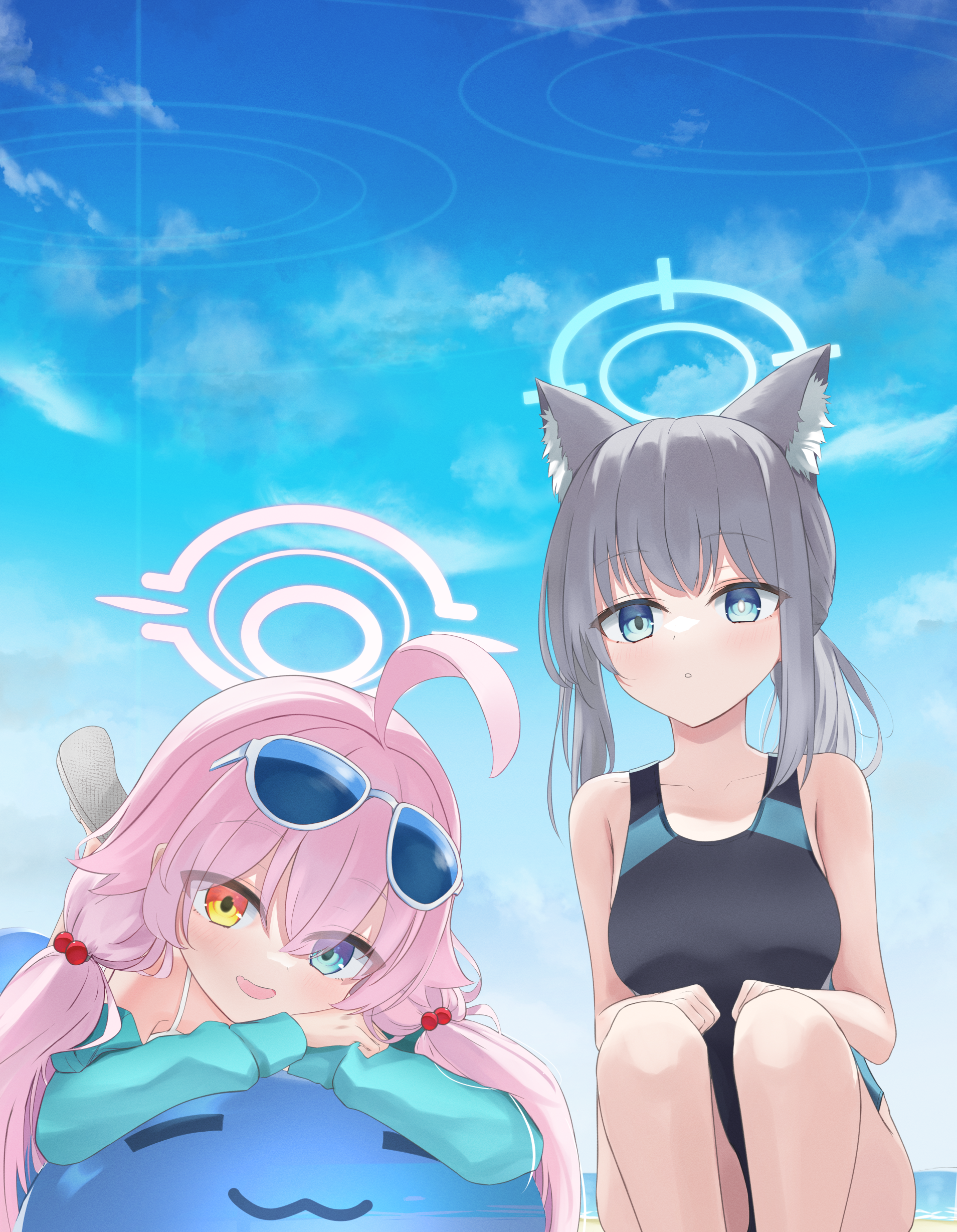 ホシノとシロコ