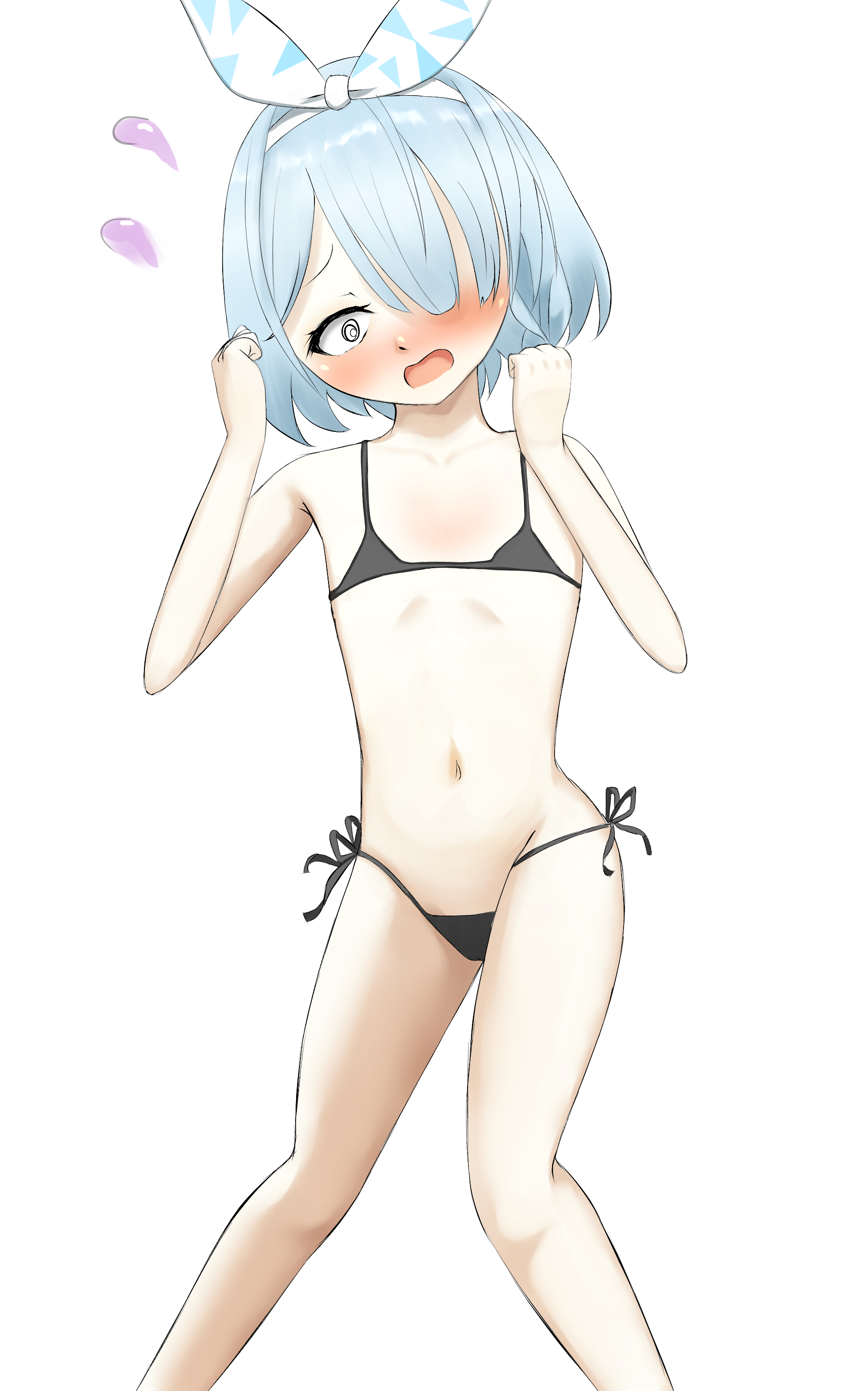 黒ビキニアロナ