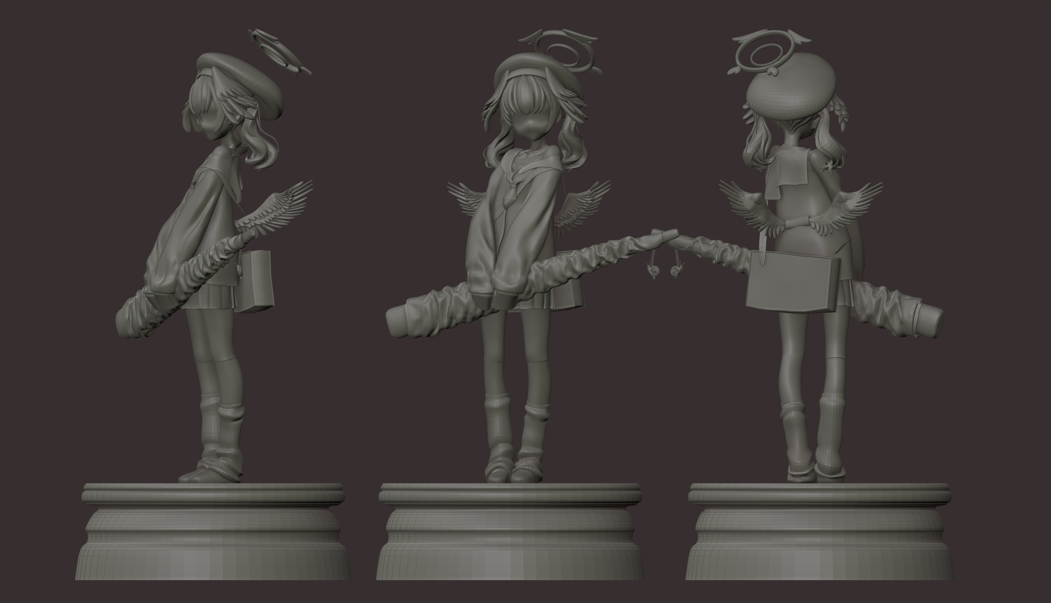 下江コハル　zbrush