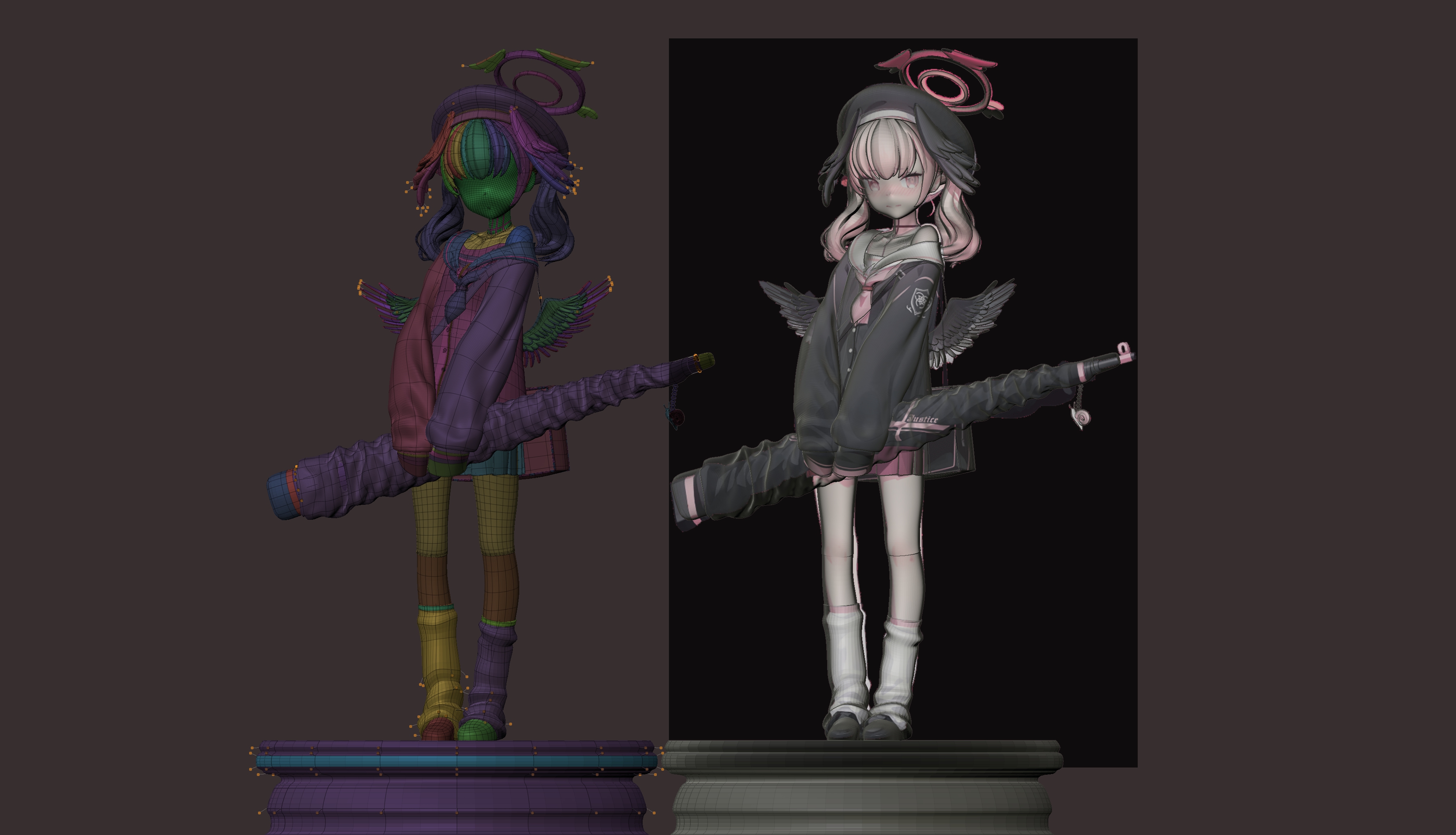 下江コハル　zbrush