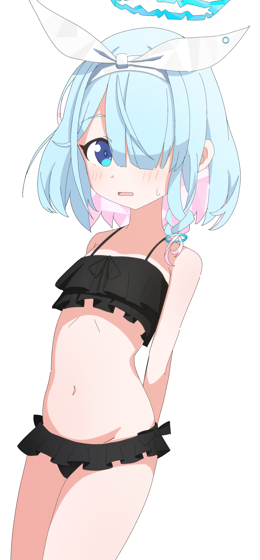 黒ビキニアロナ