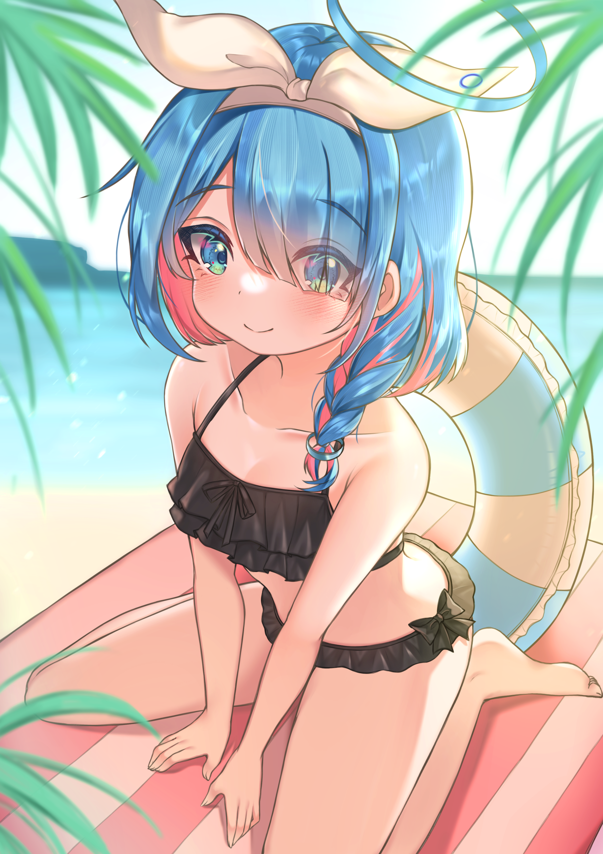 アロナちゃん黒ビキニ(^ ̳ - ·̫ - ̳^)ﾉ♡