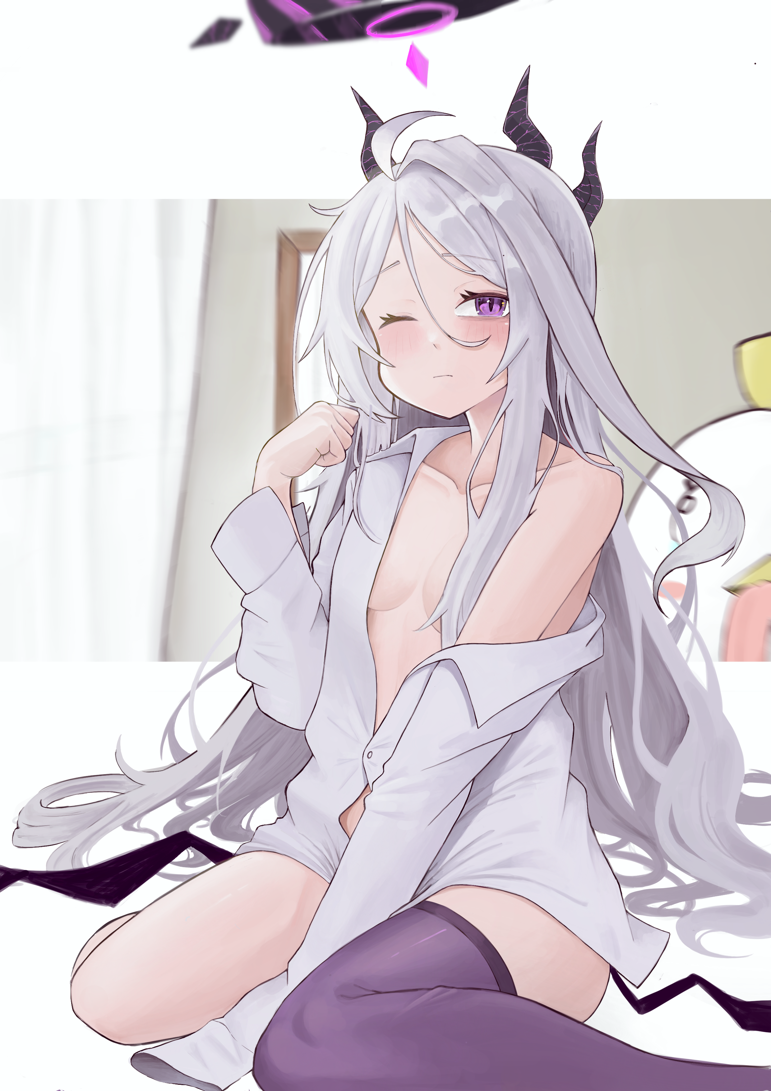 先生...もう朝なの...？