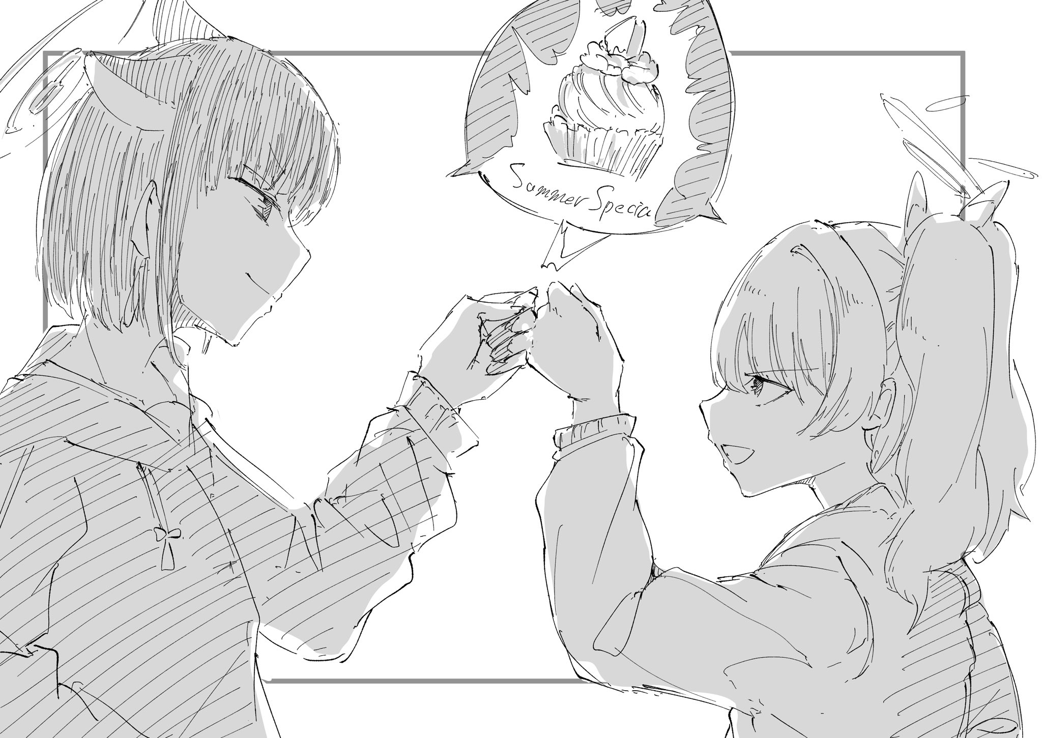 ブルアカ絵まとめｒ