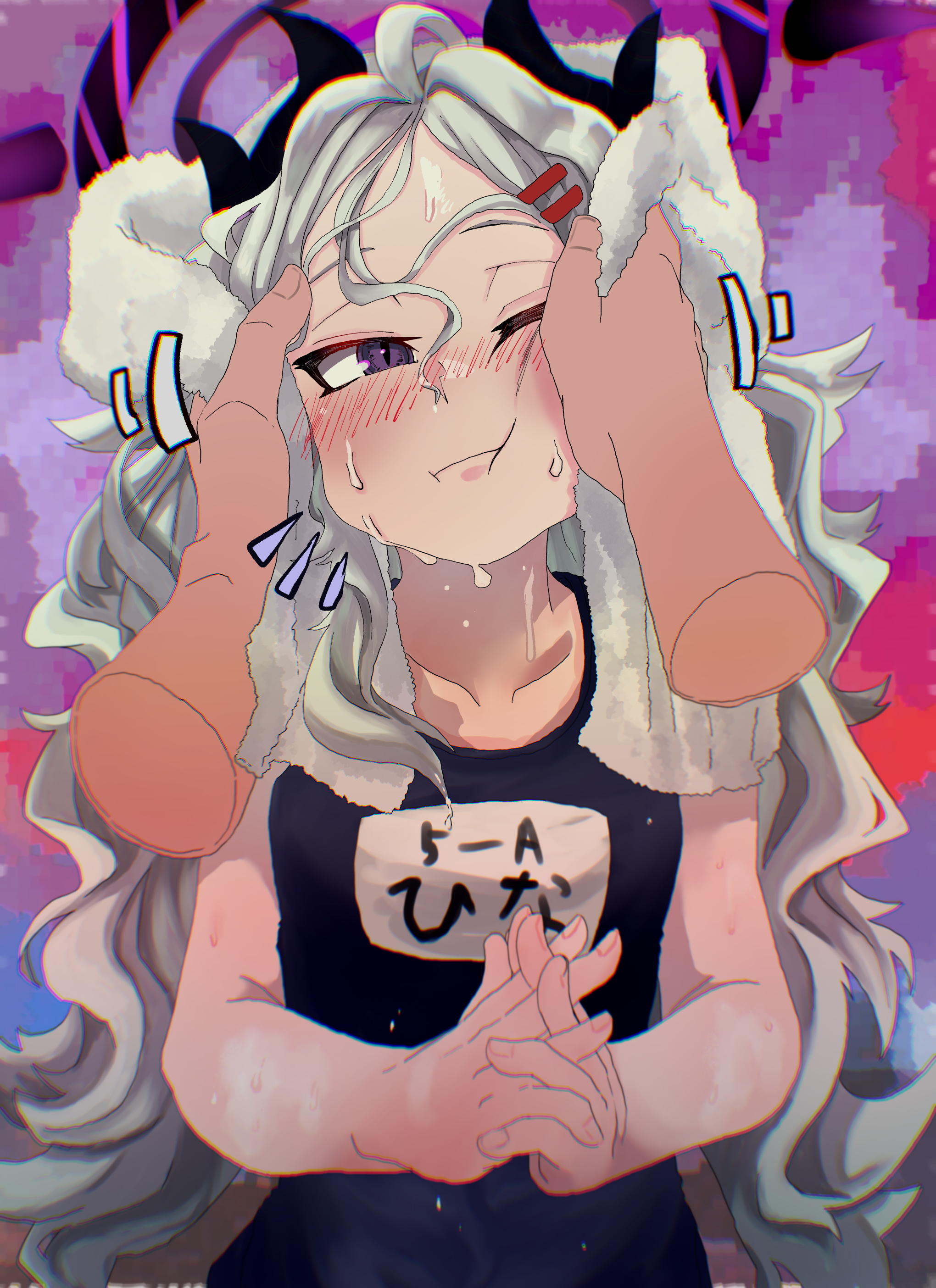 水着ヒナふきふき
