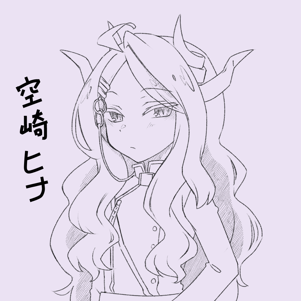ブルアカ　ヒナちゃん練習