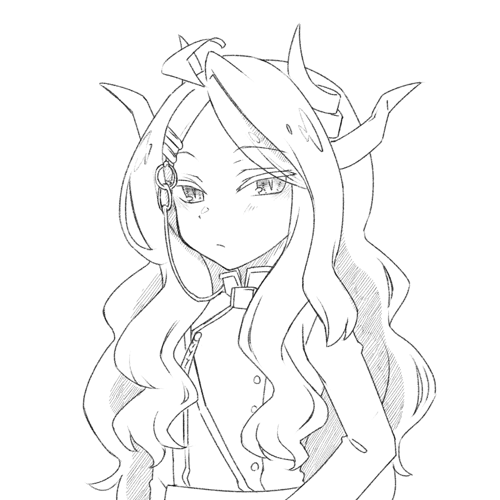 ブルアカ　ヒナちゃん練習