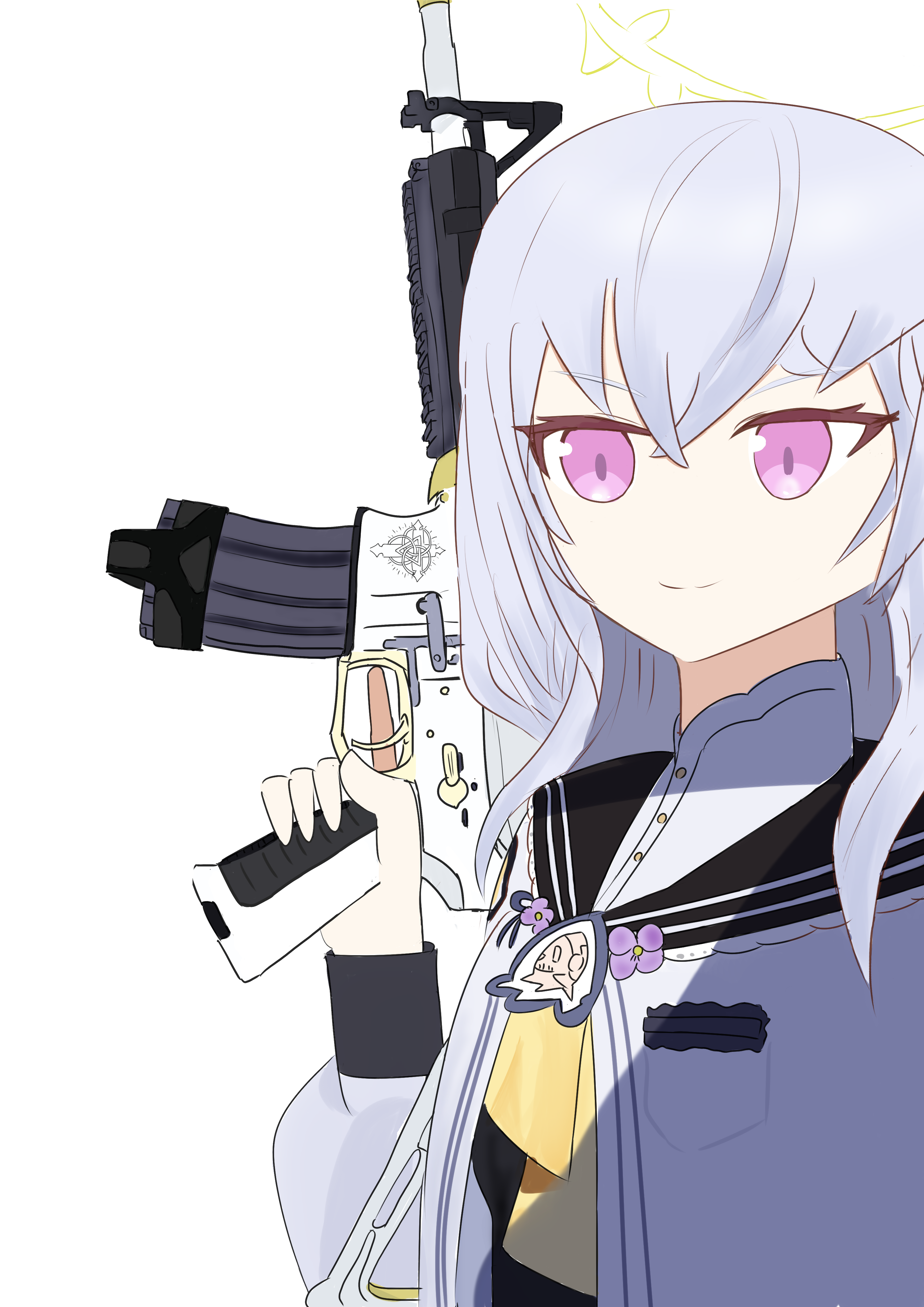 ブルアカのキャラ五十音順に描いていく5 アズサ