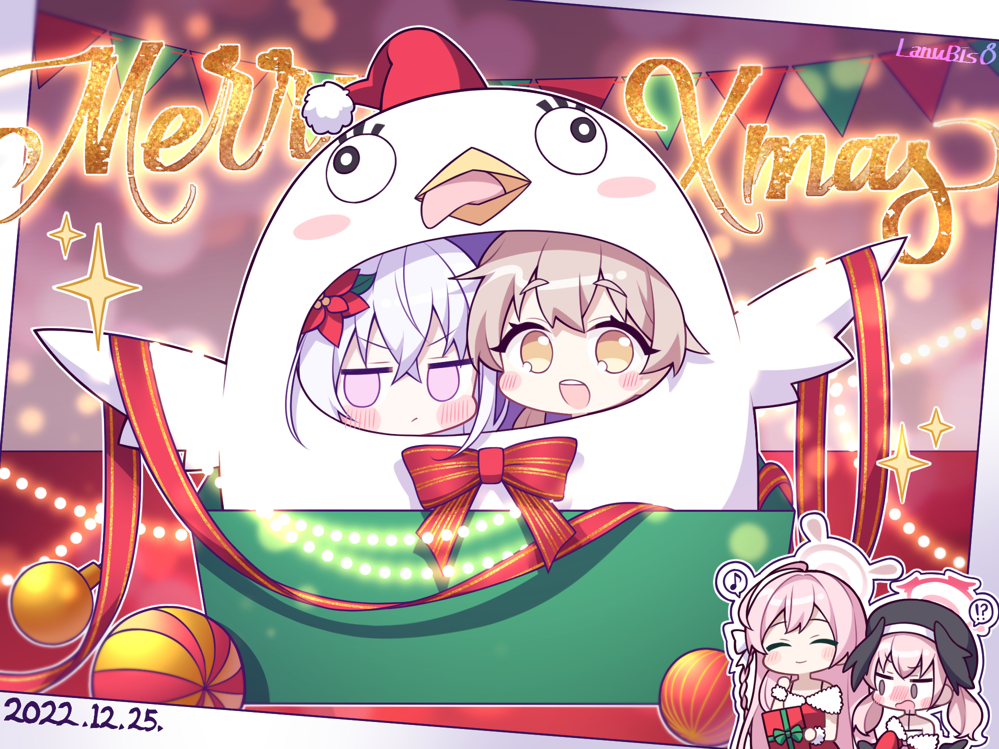「メリークリスマス〜🎁」