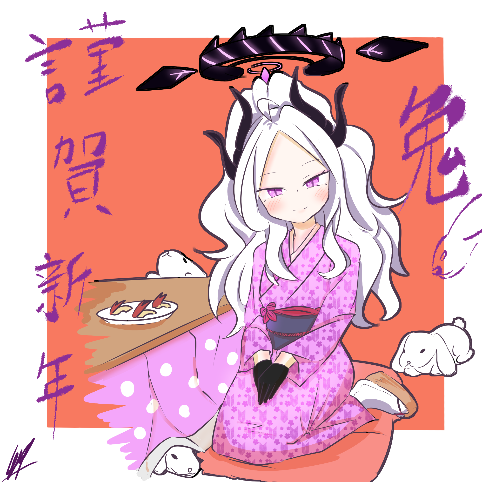 謹賀新年ヒナ