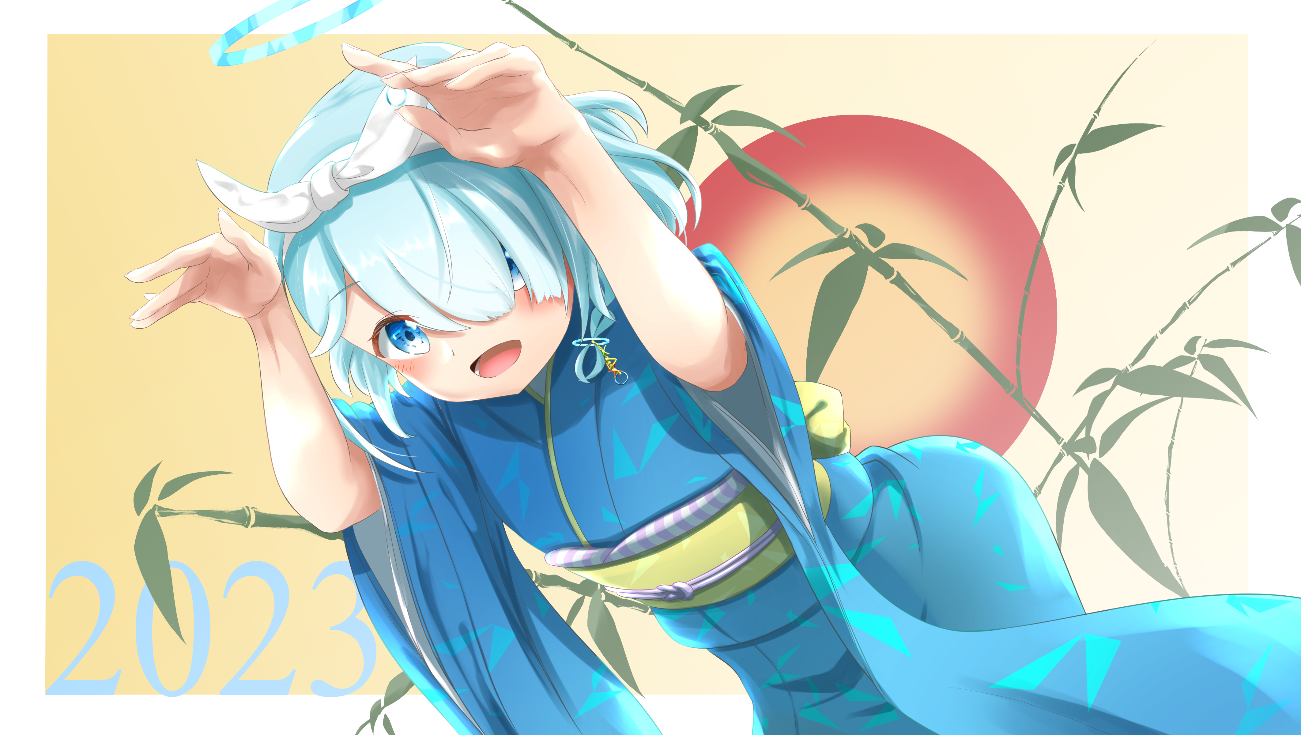 先生！今年はうさぎ年みたいですよ！