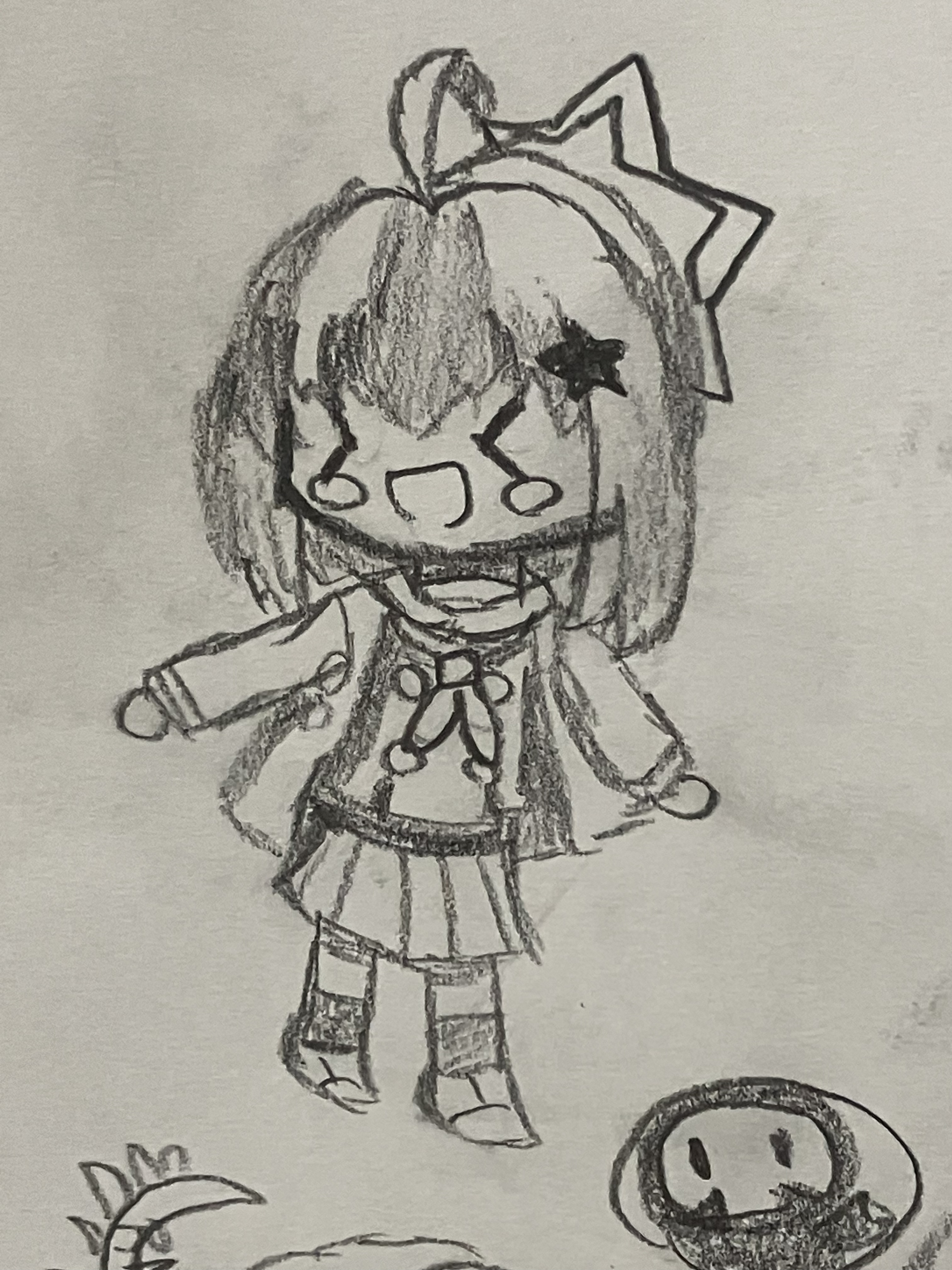 ぶるあかアナログ絵