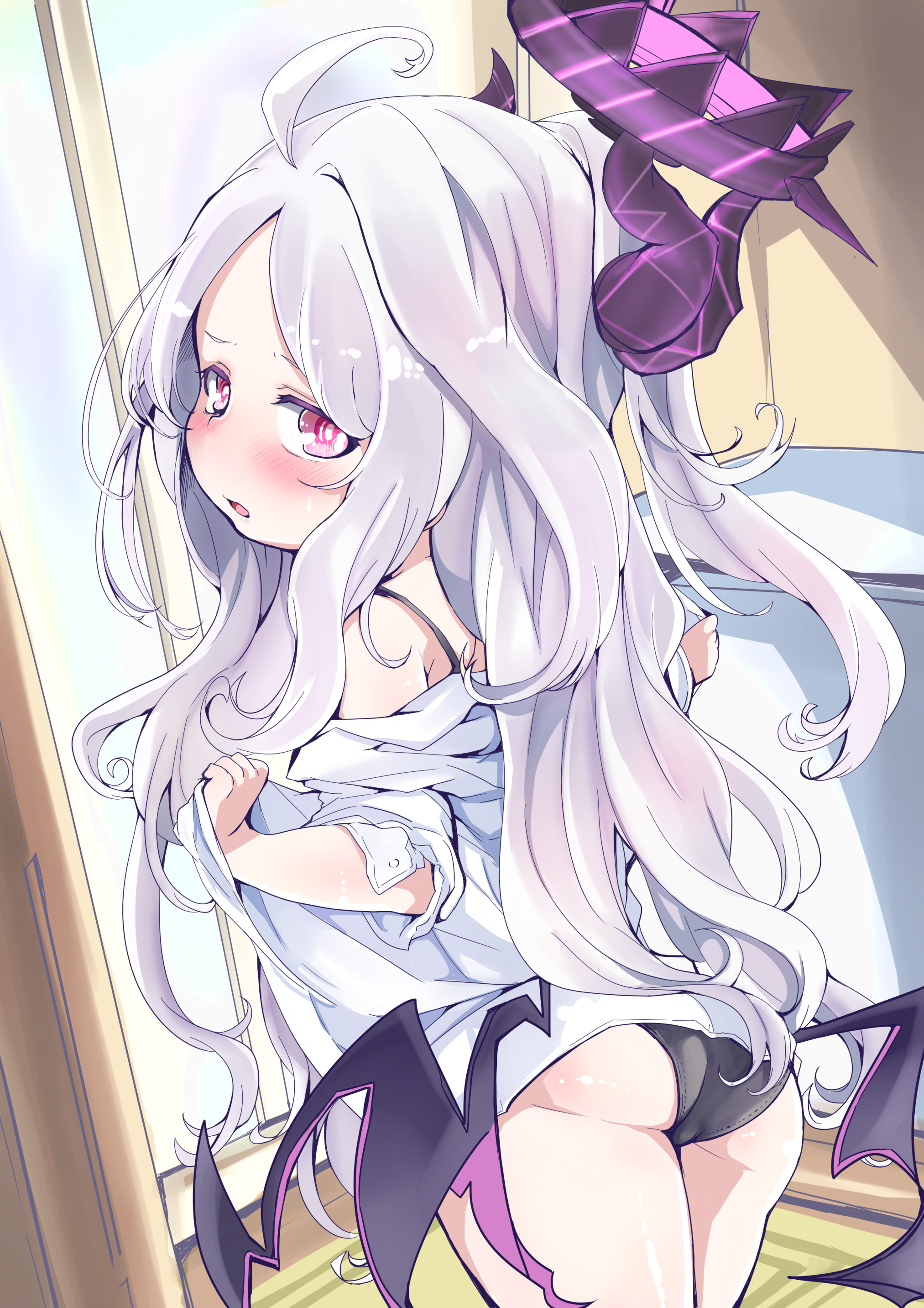 ヒナの御着替え