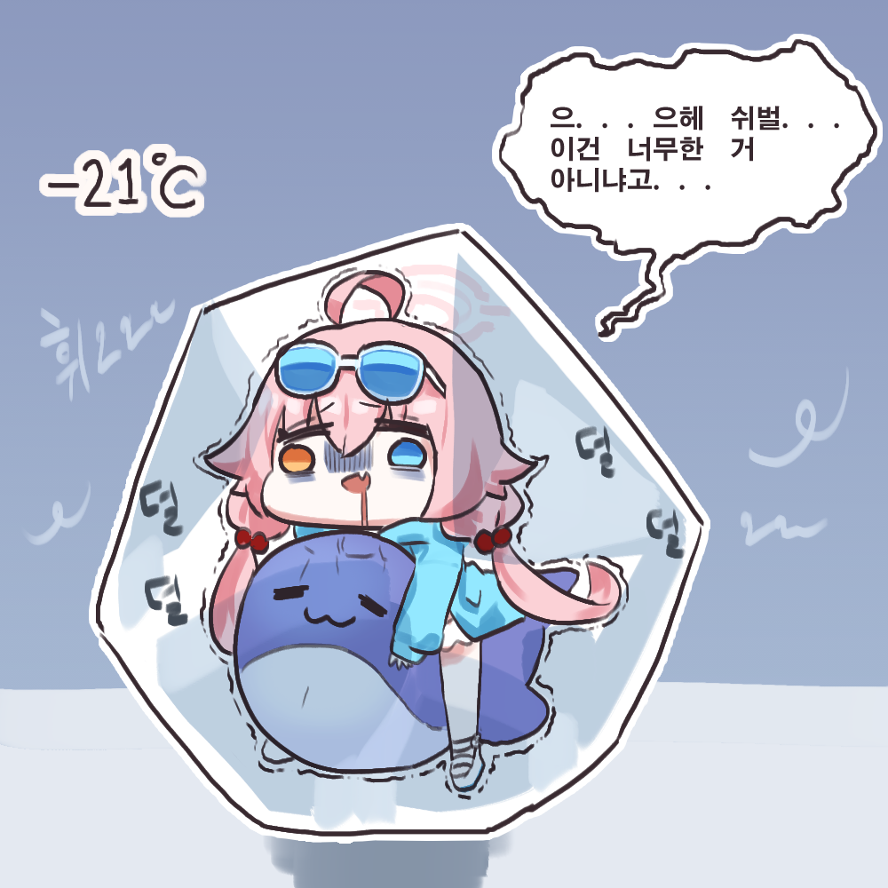う...うへ...寒すぎる...