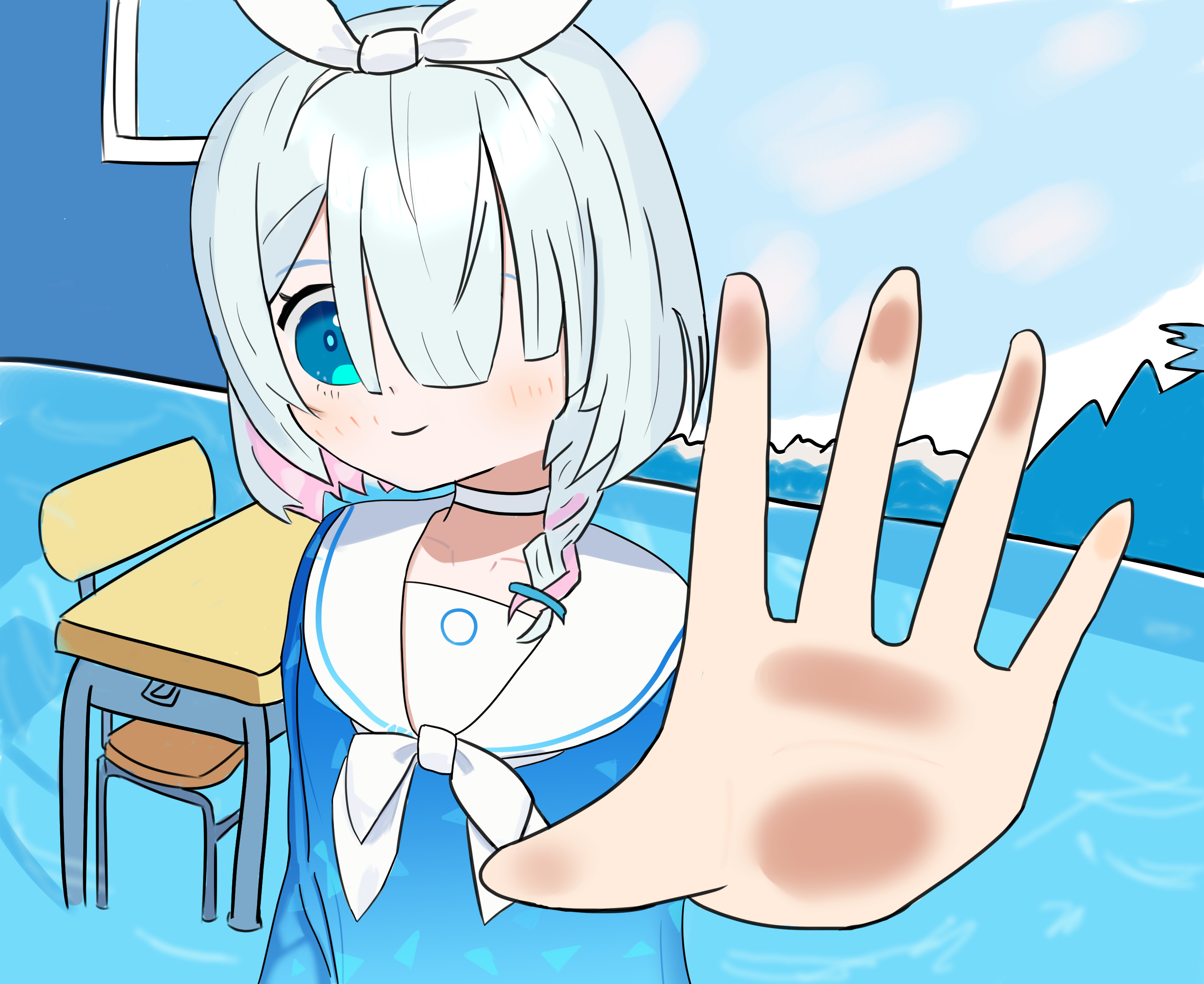 ブルアカのキャラ五十音順に描いていく11 アロナ