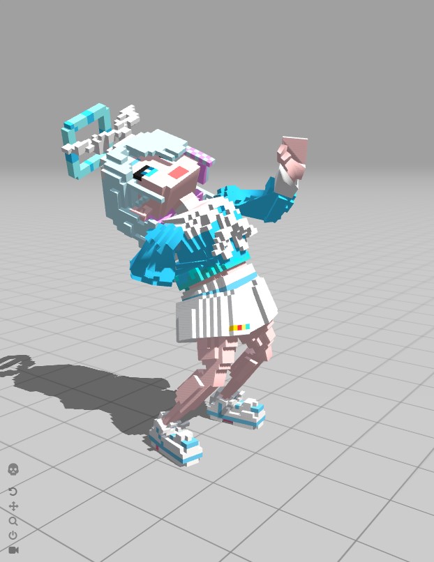 3D 도트 아로나