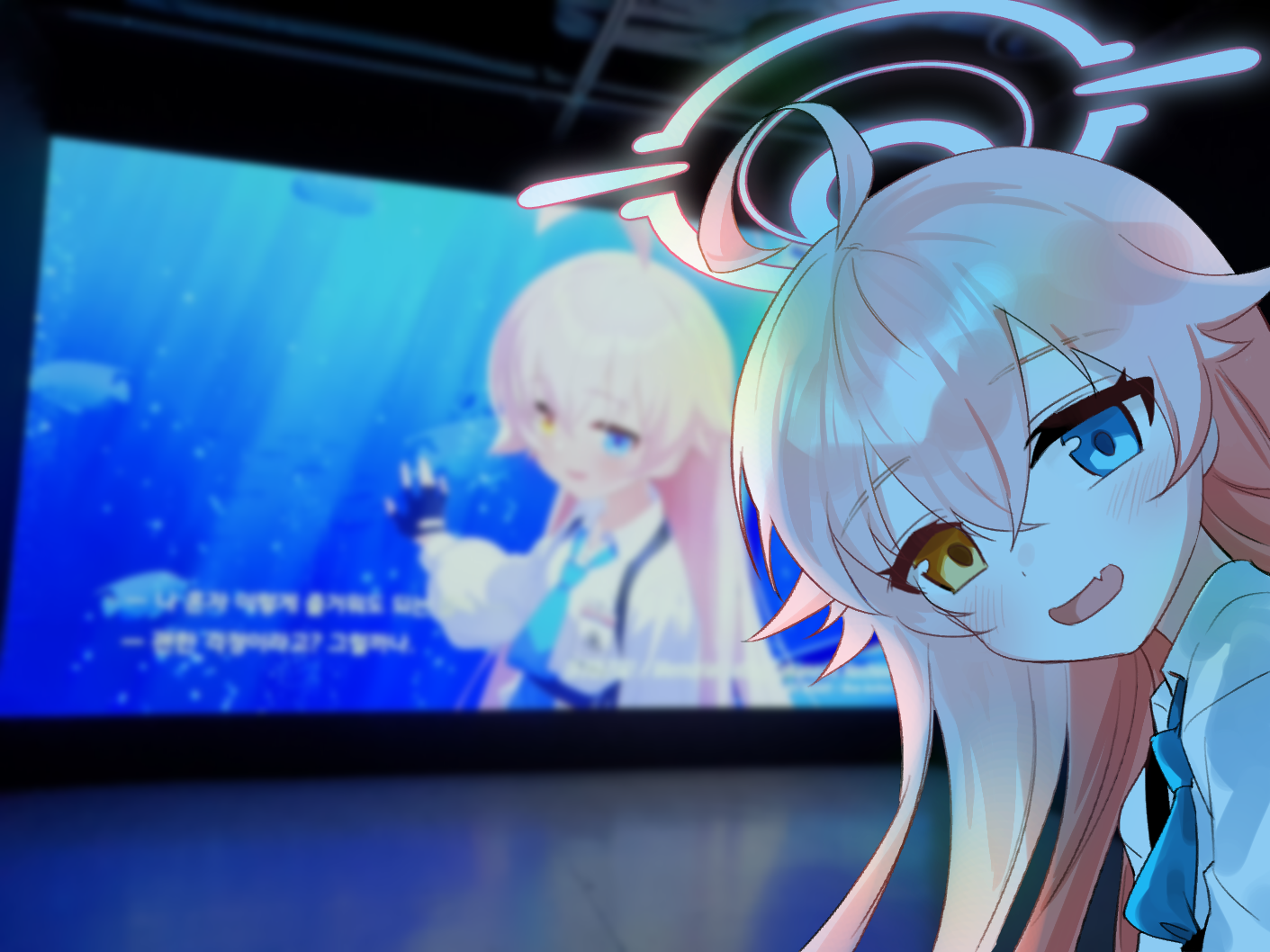 学生たちとデート