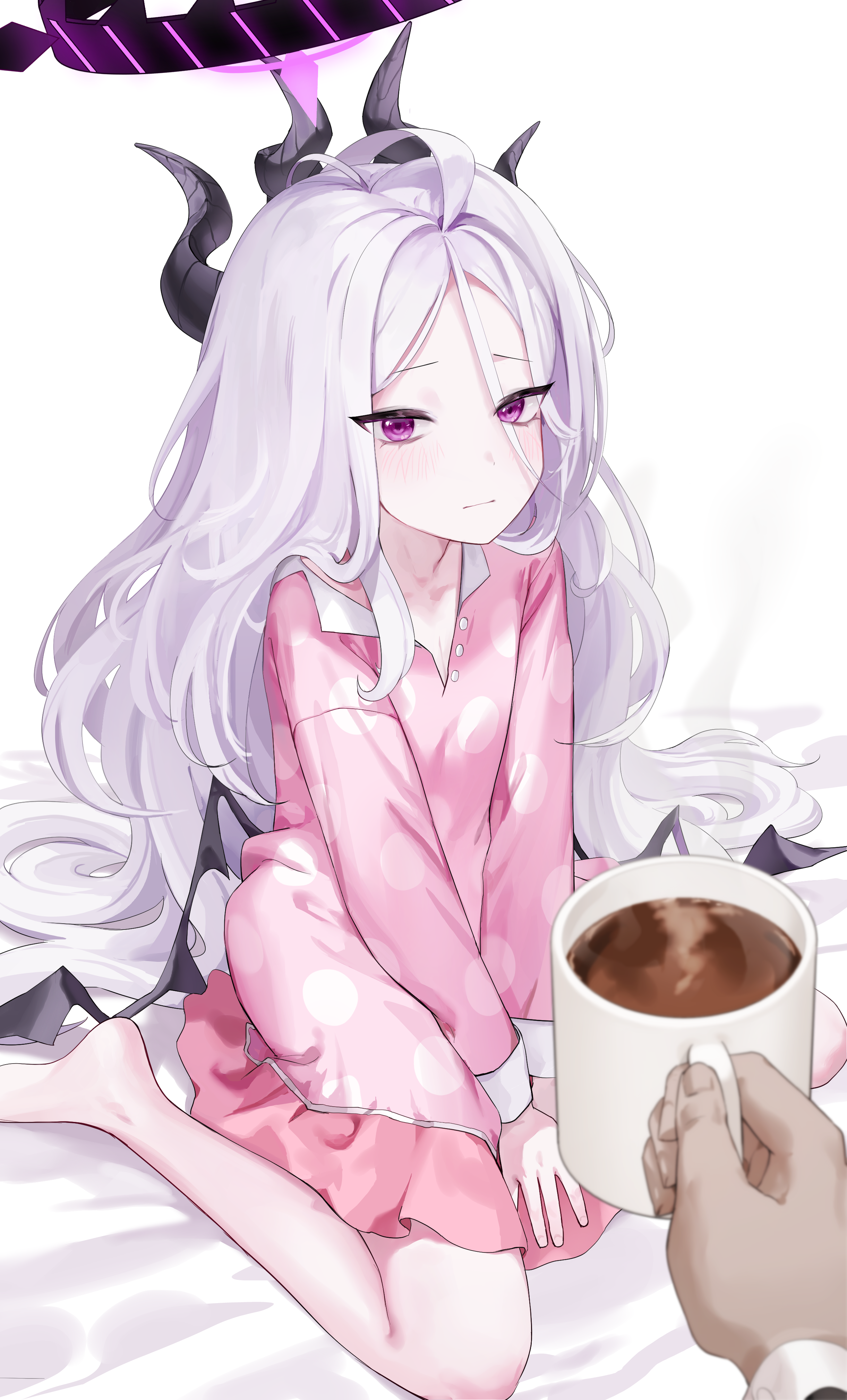 コーヒーでも飲んで。