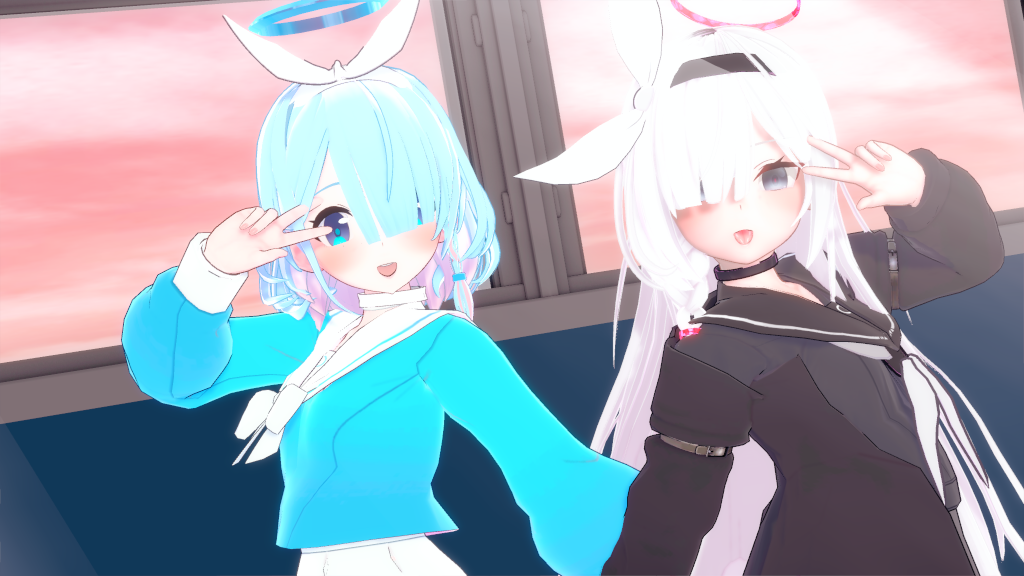 【コイカツMMD/ブルーアーカイブ】アロナとプラナで『奇跡さえも