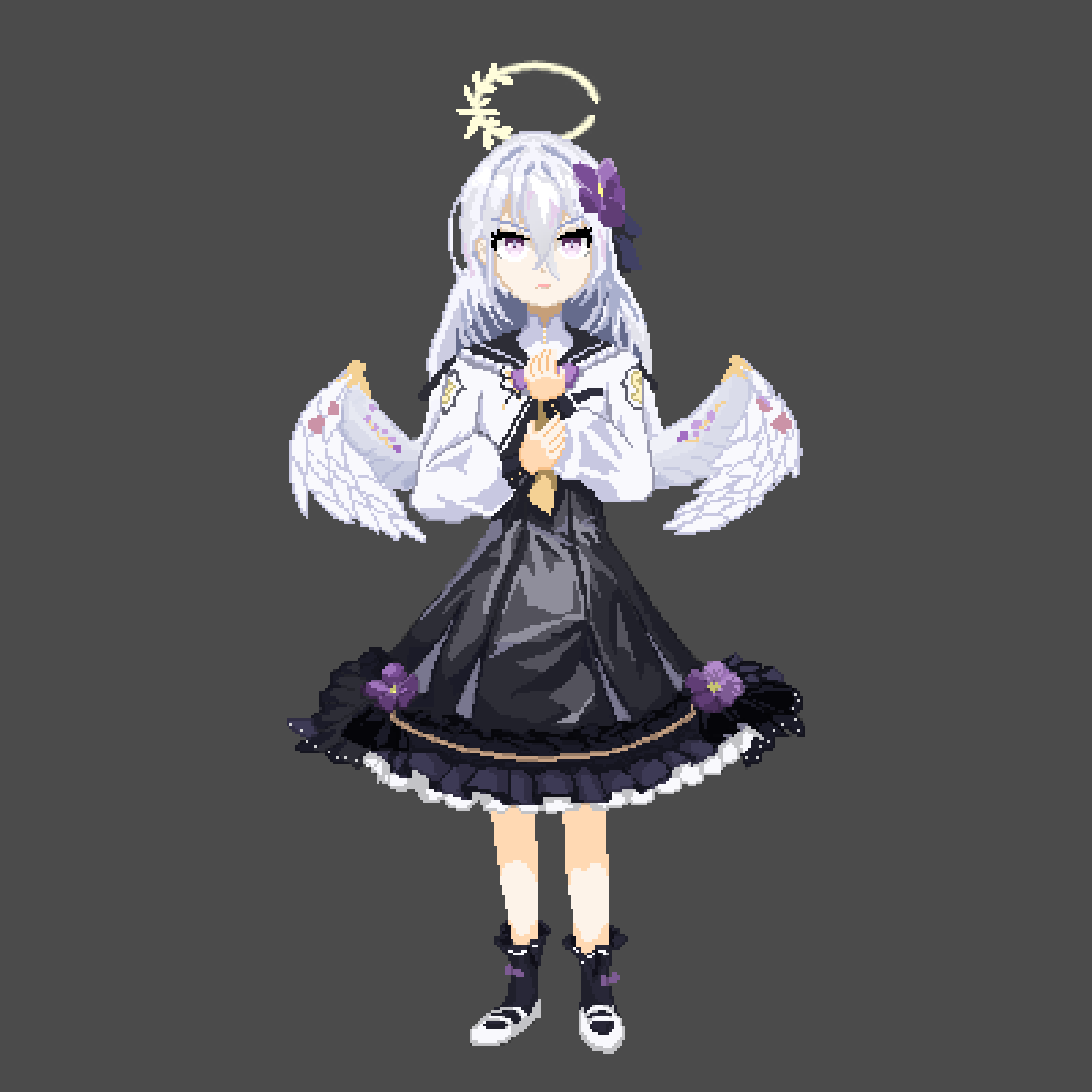 [ブルーアーカイブ] アズサ ドット絵