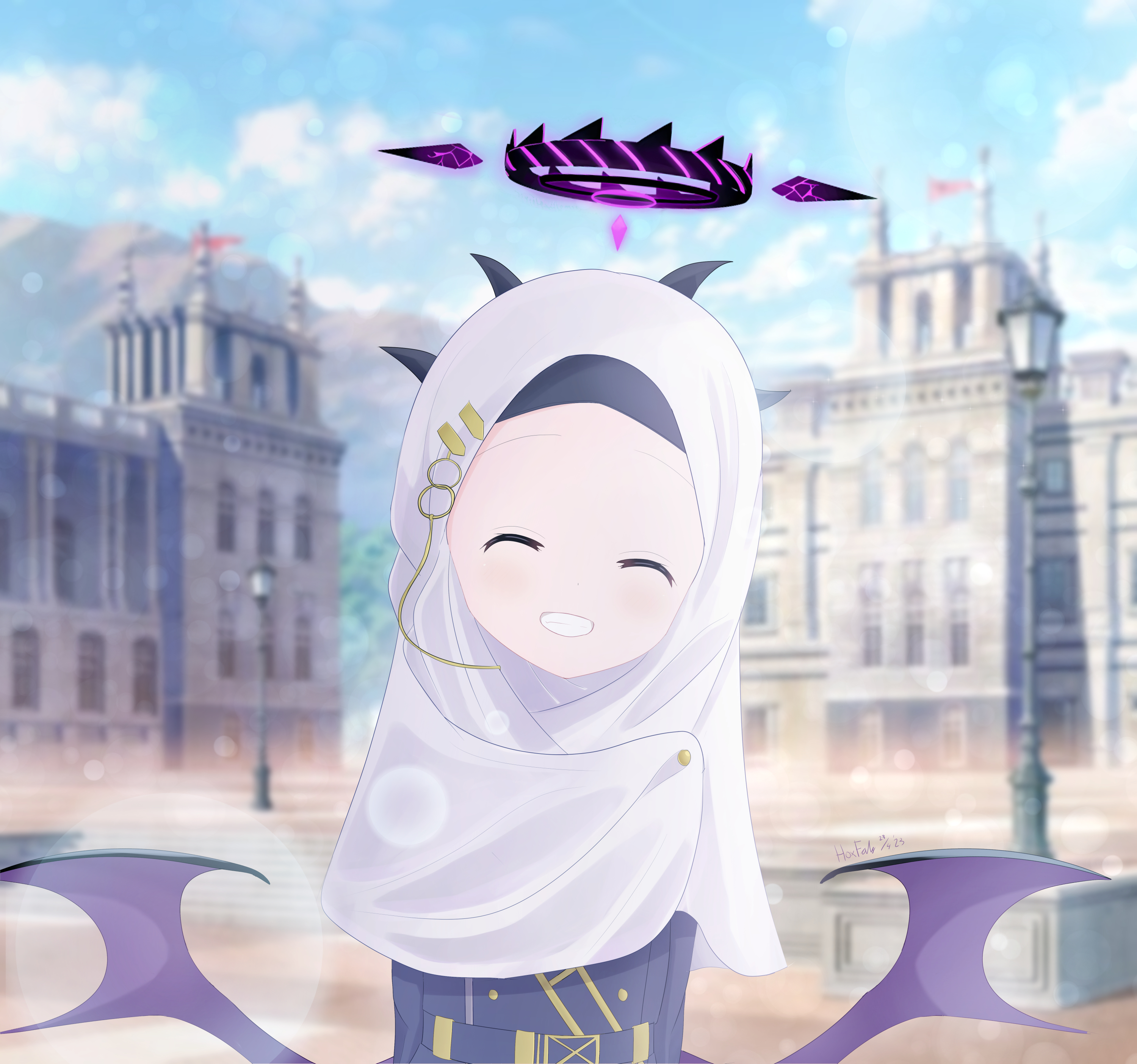 ヒジャブのヒナちゃん