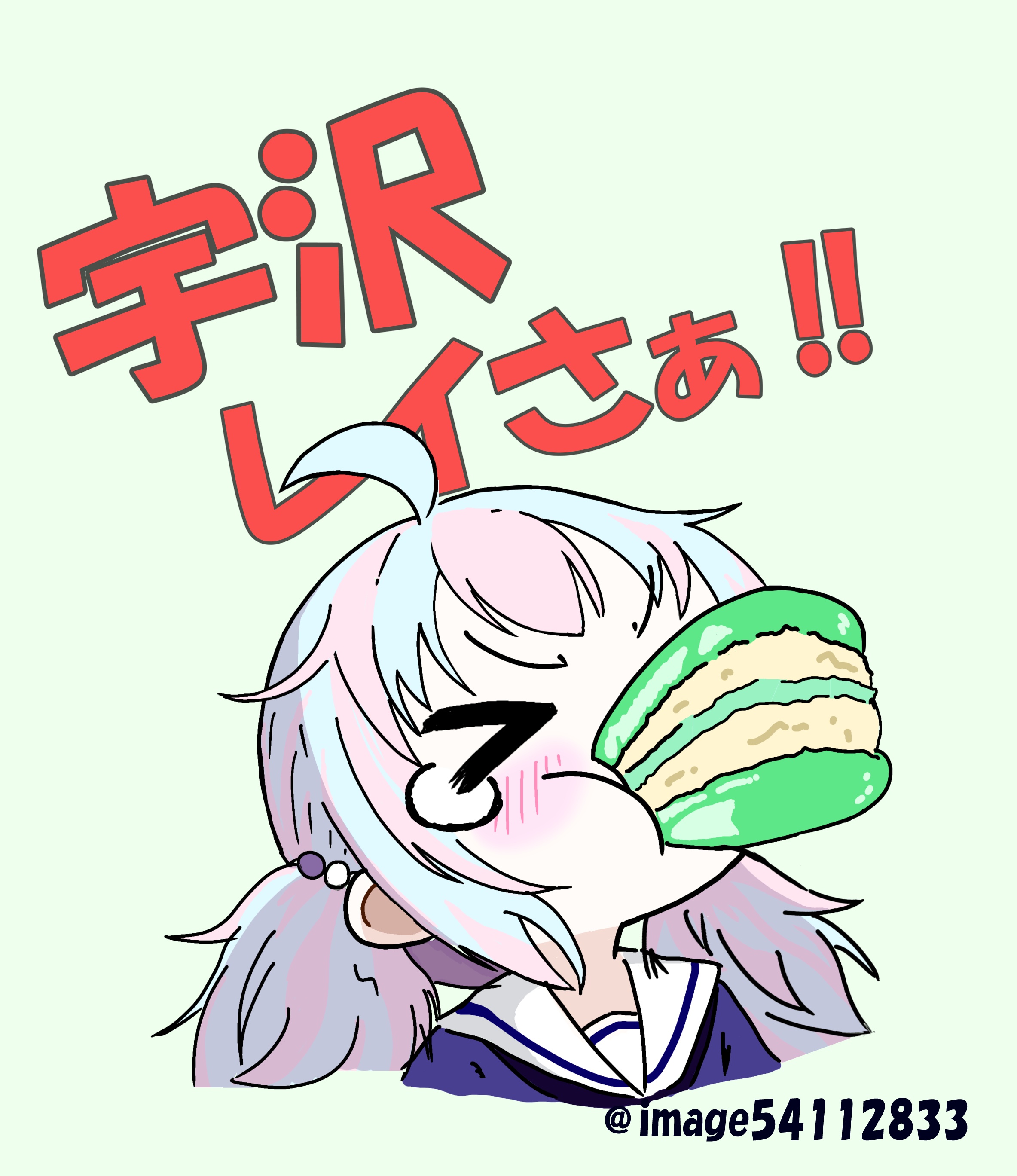 宇沢、マカロンぶち込むよ💢