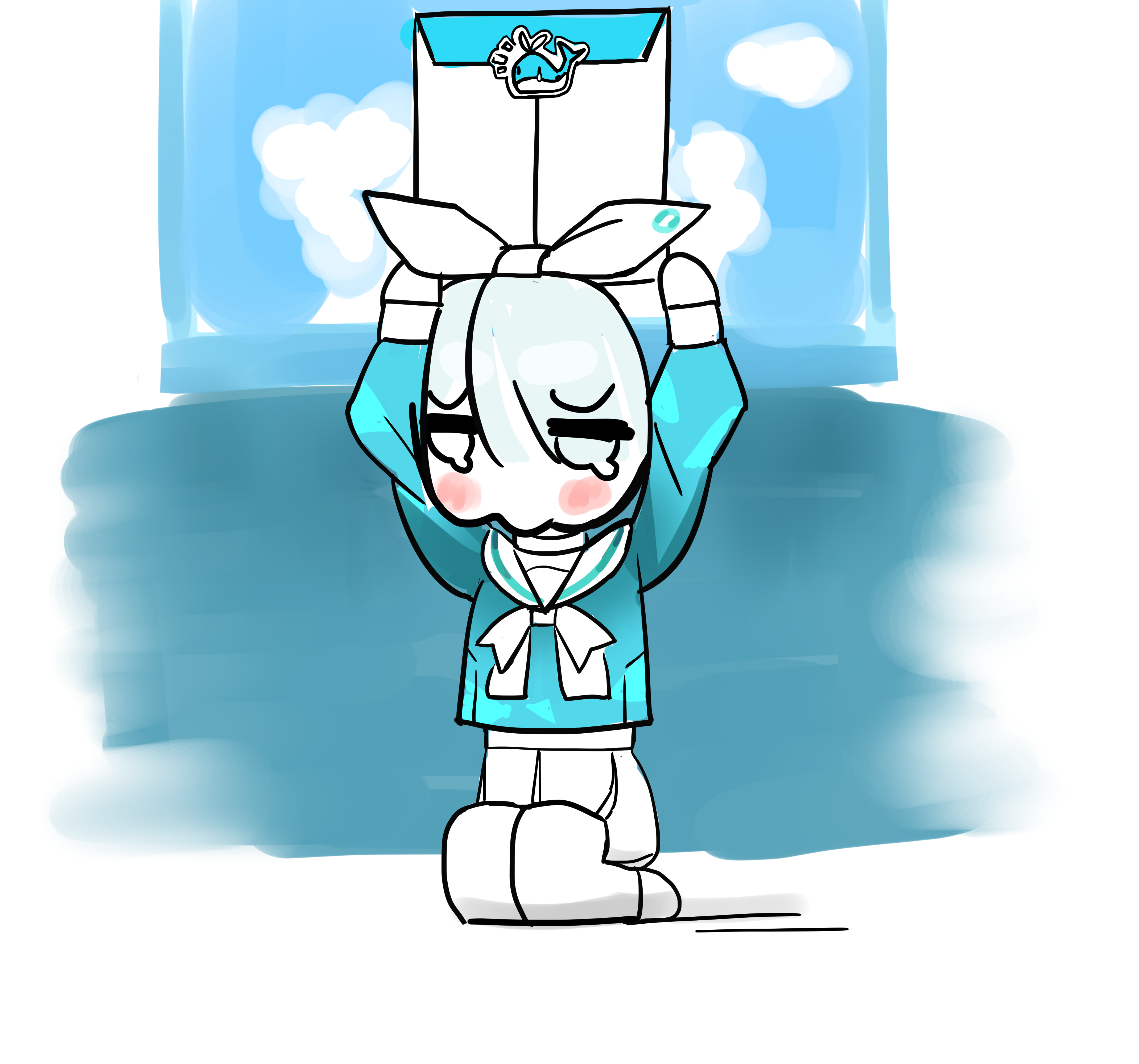 아로나 떄문이야