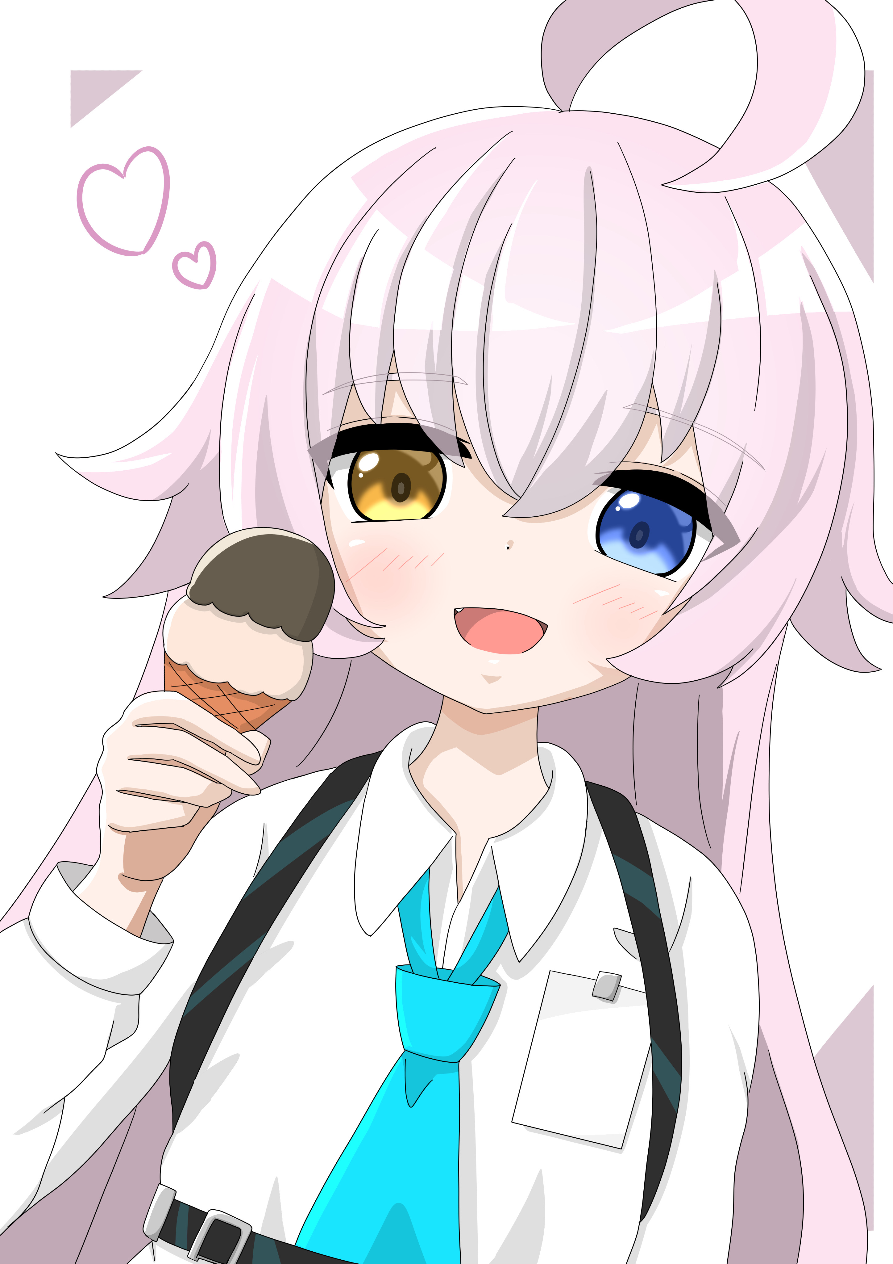 ホシノwithアイスクリーム