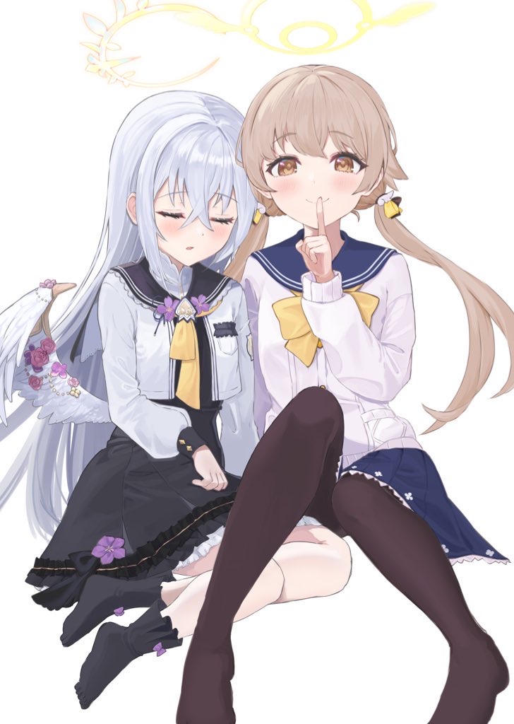 ねむねむアズサとヒフミ
