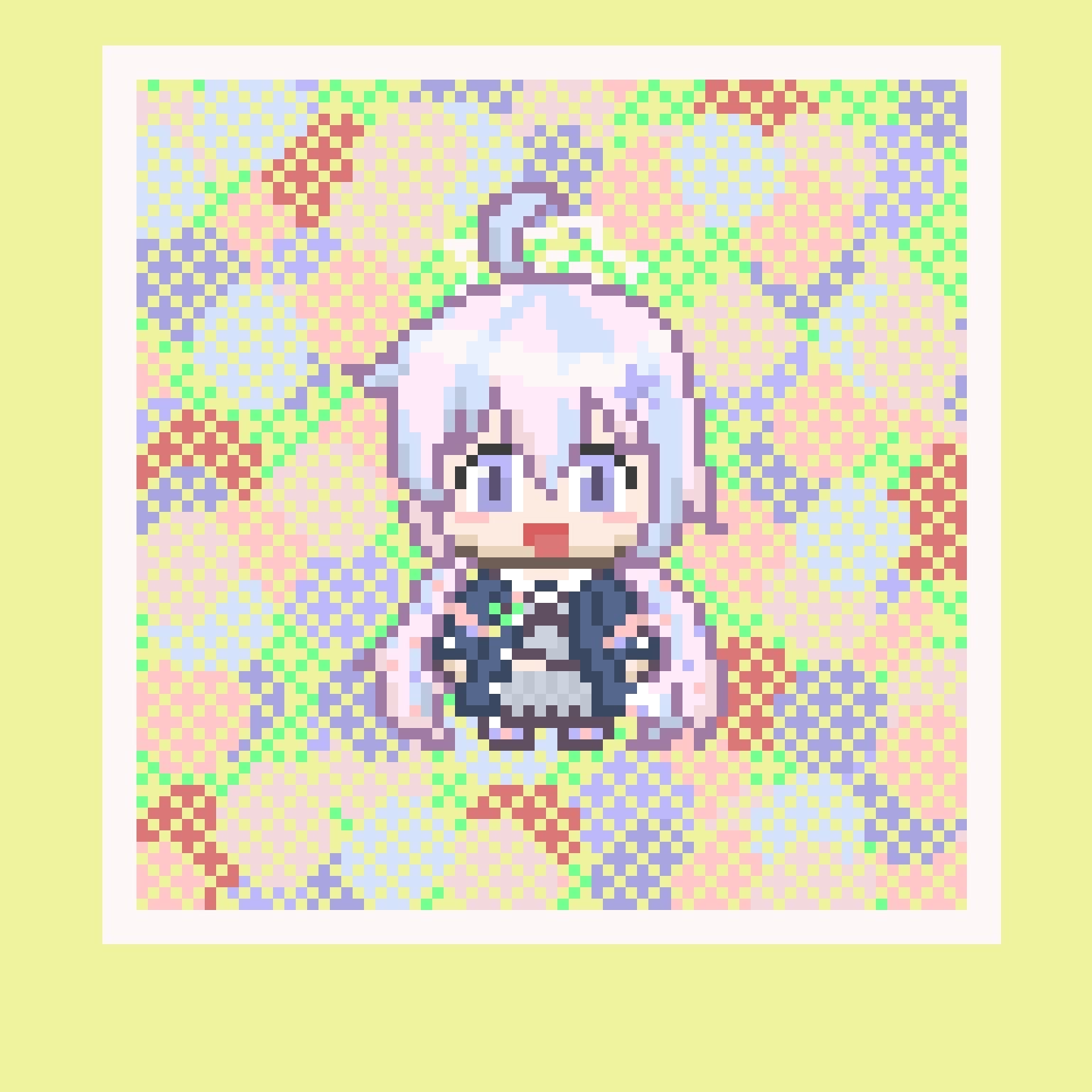 宇沢レイサ　ドット絵