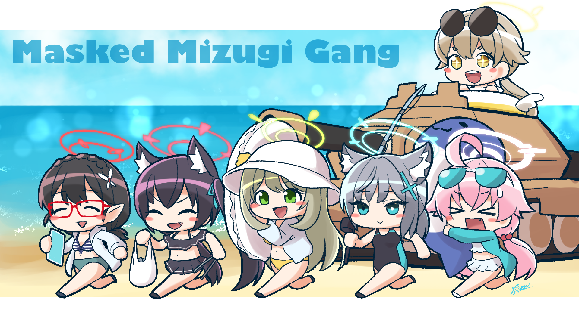 覆面水着団・イン・ザ・サマー！