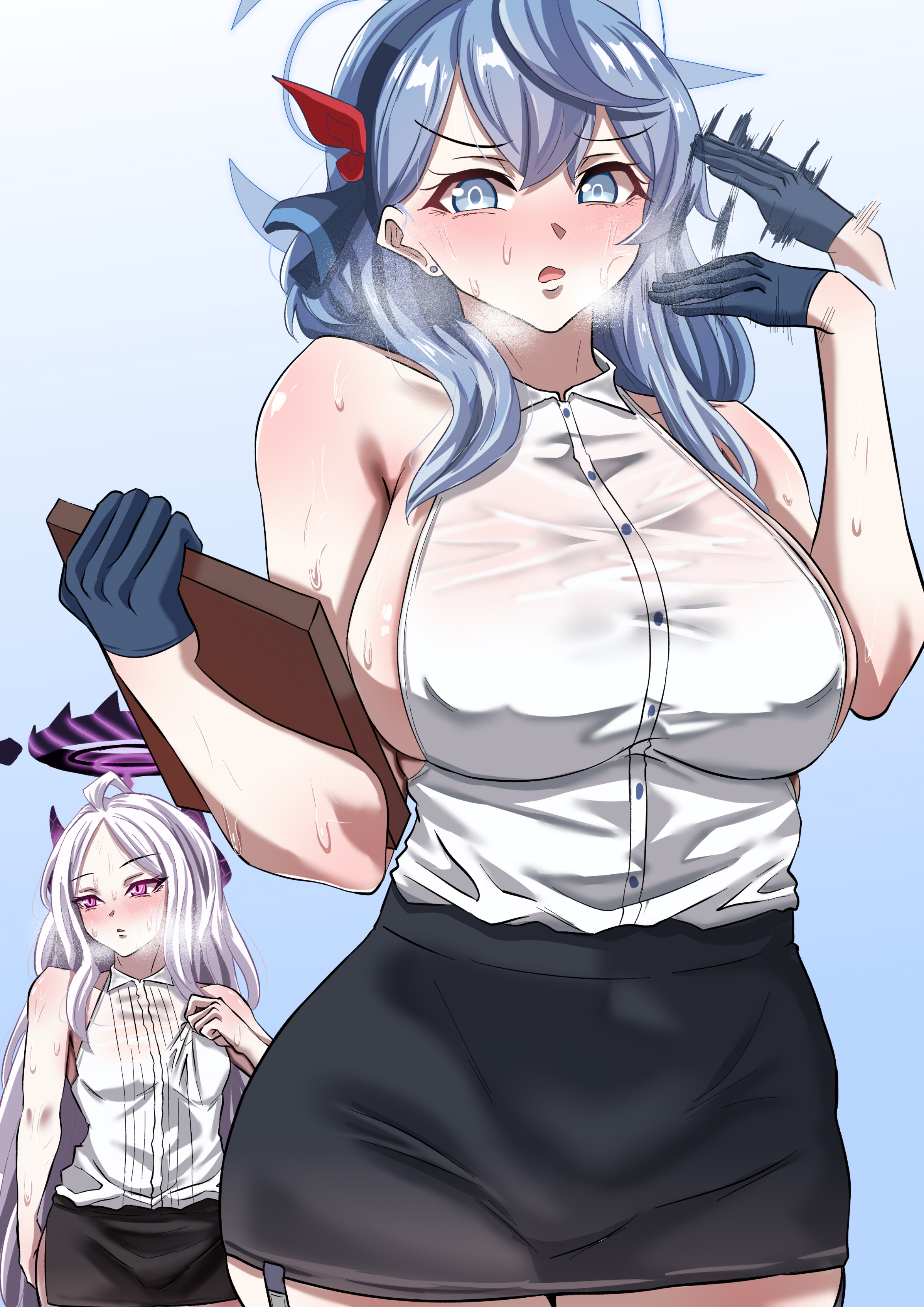 暑いの天気！