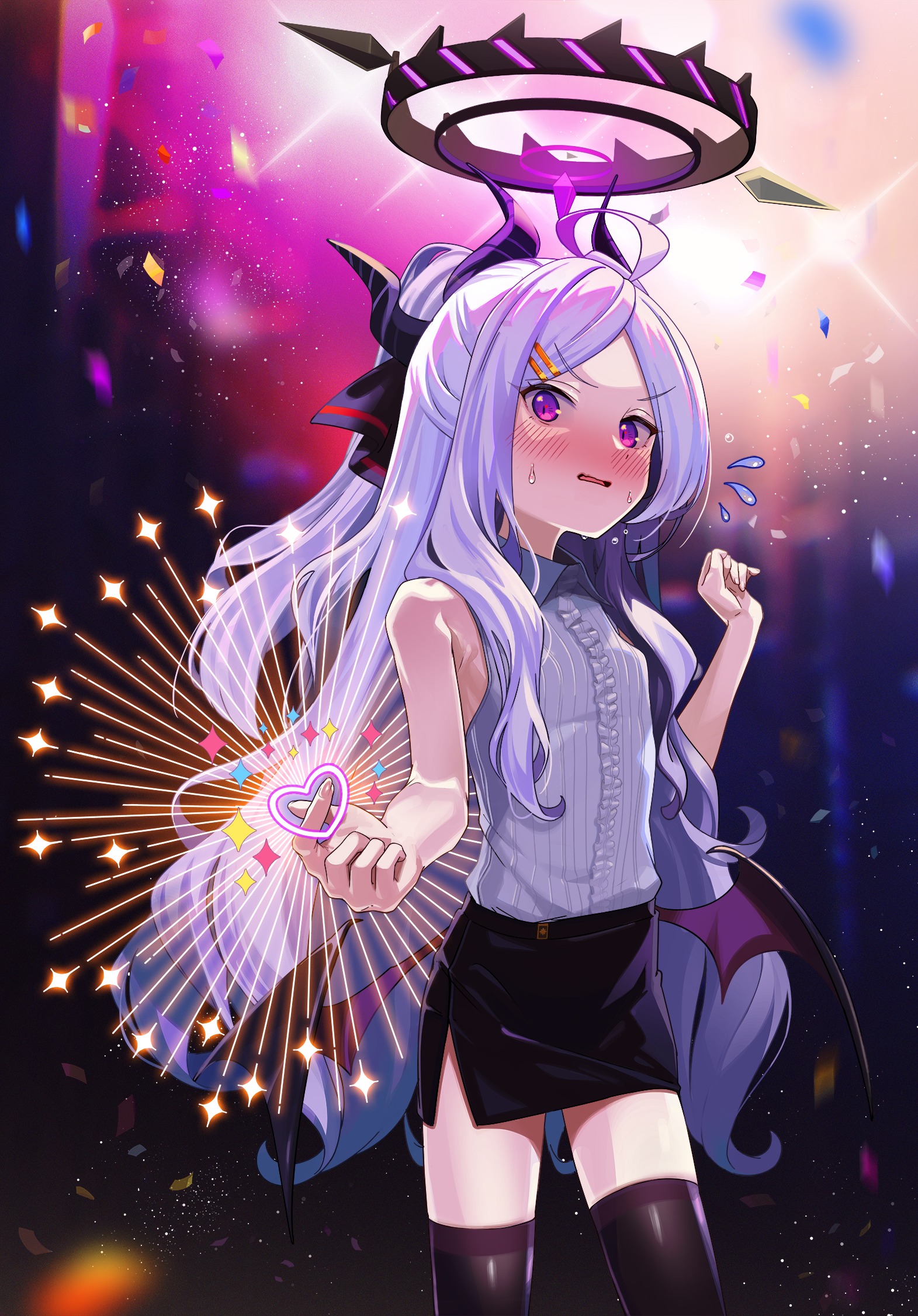 ヒナ委員長 精一杯ののファンサ