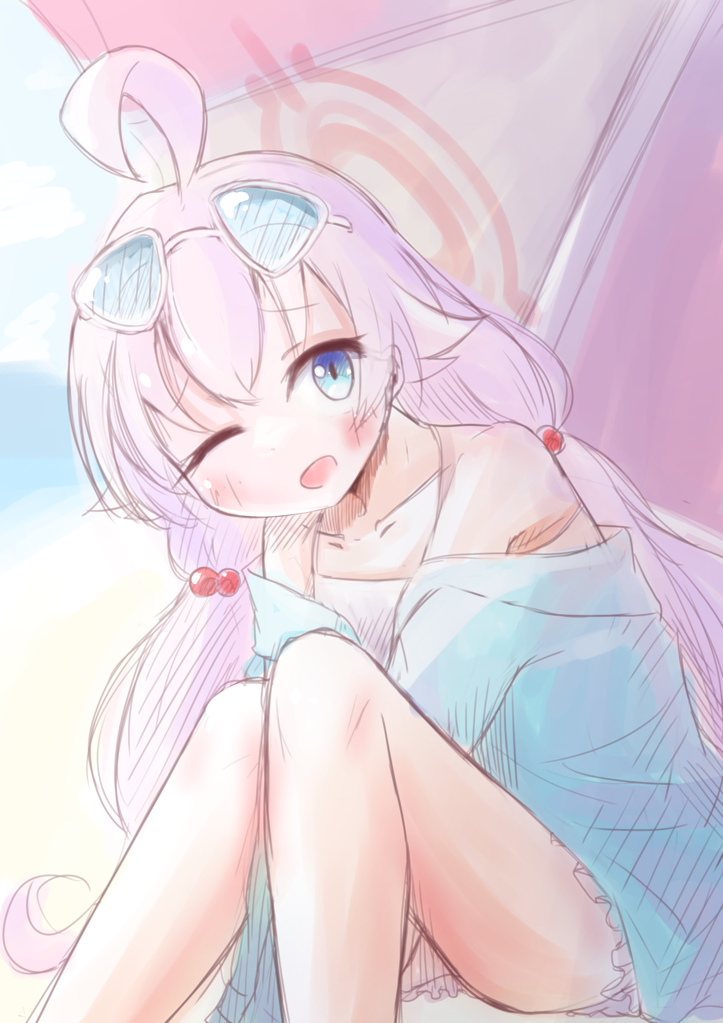 「先生もこっちにきなよー」