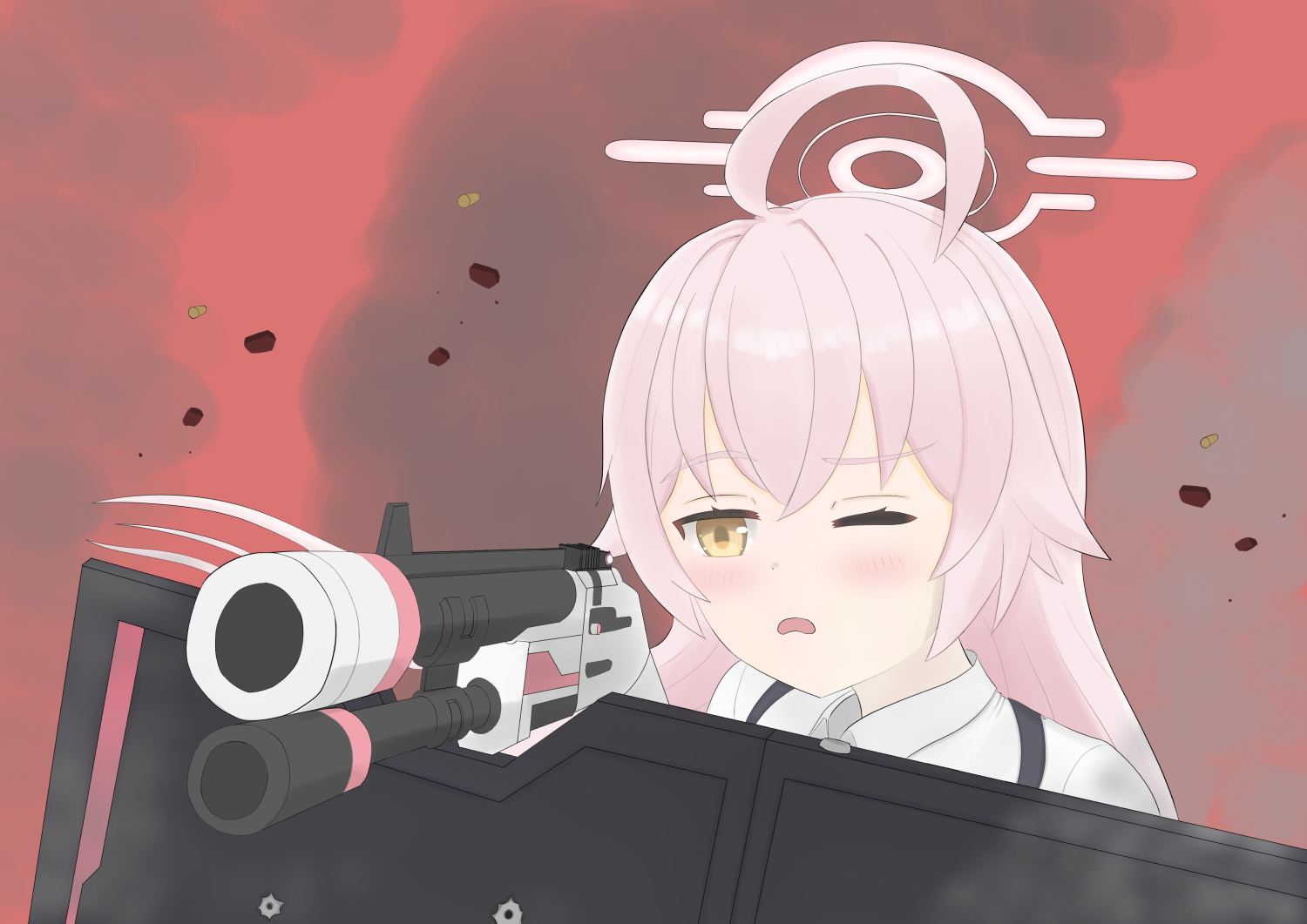 盾だよ～集まって！