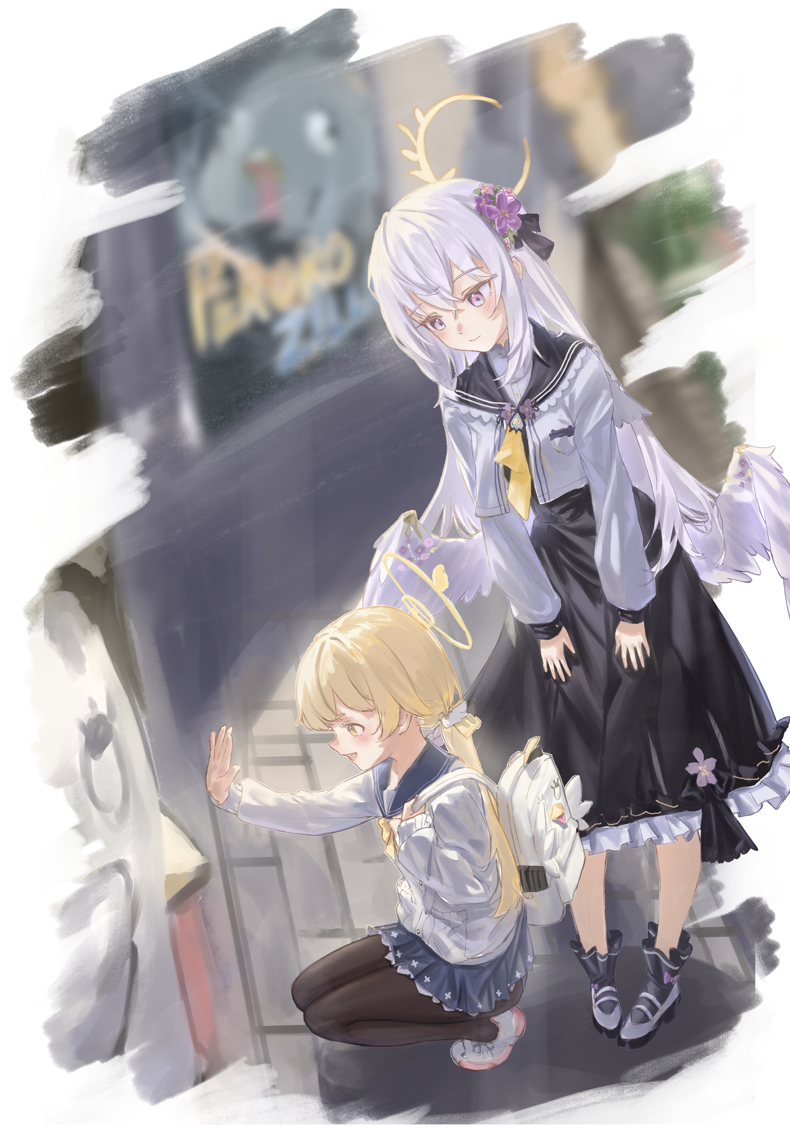 ヒフミとアズサちゃん