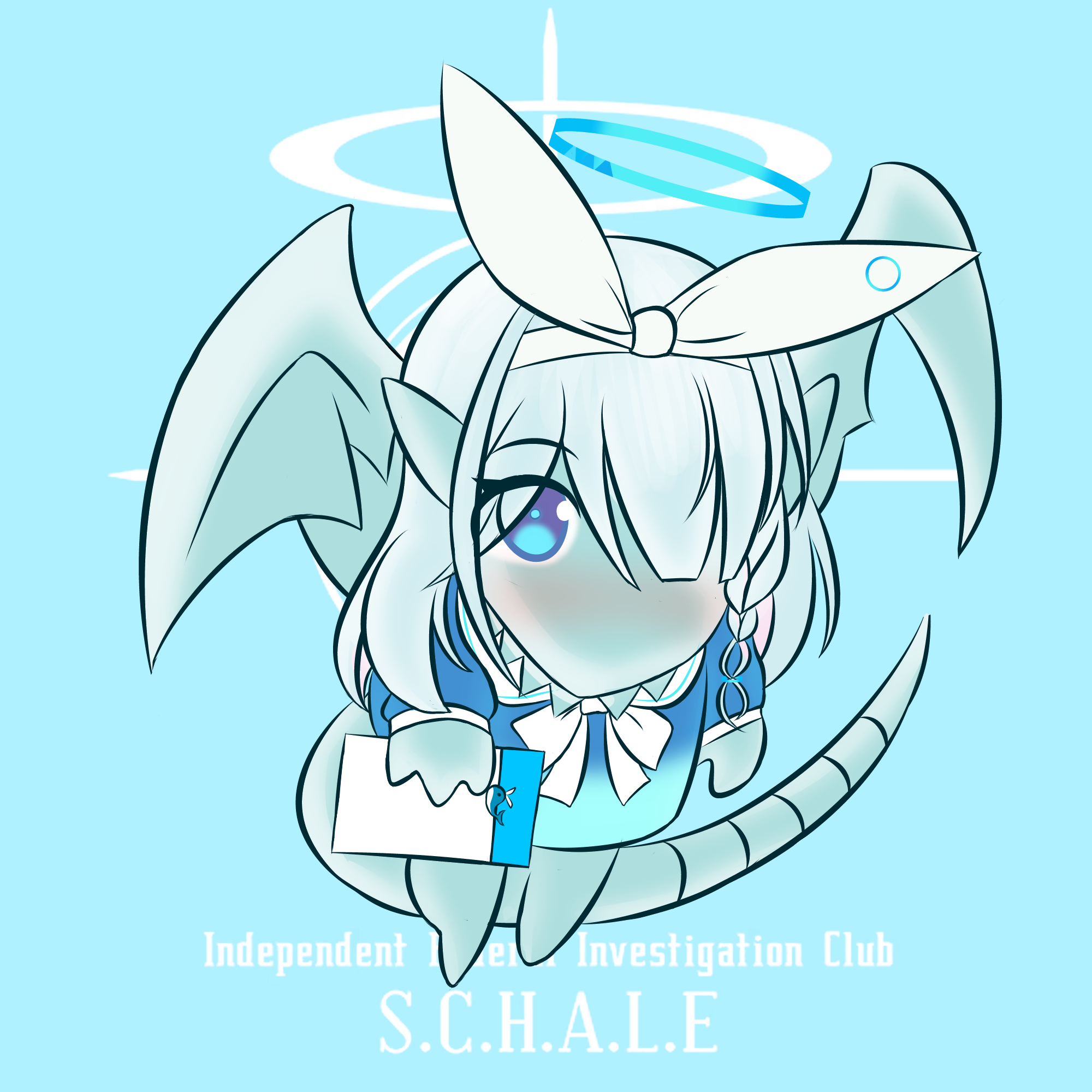 Blue Archive White Dragon