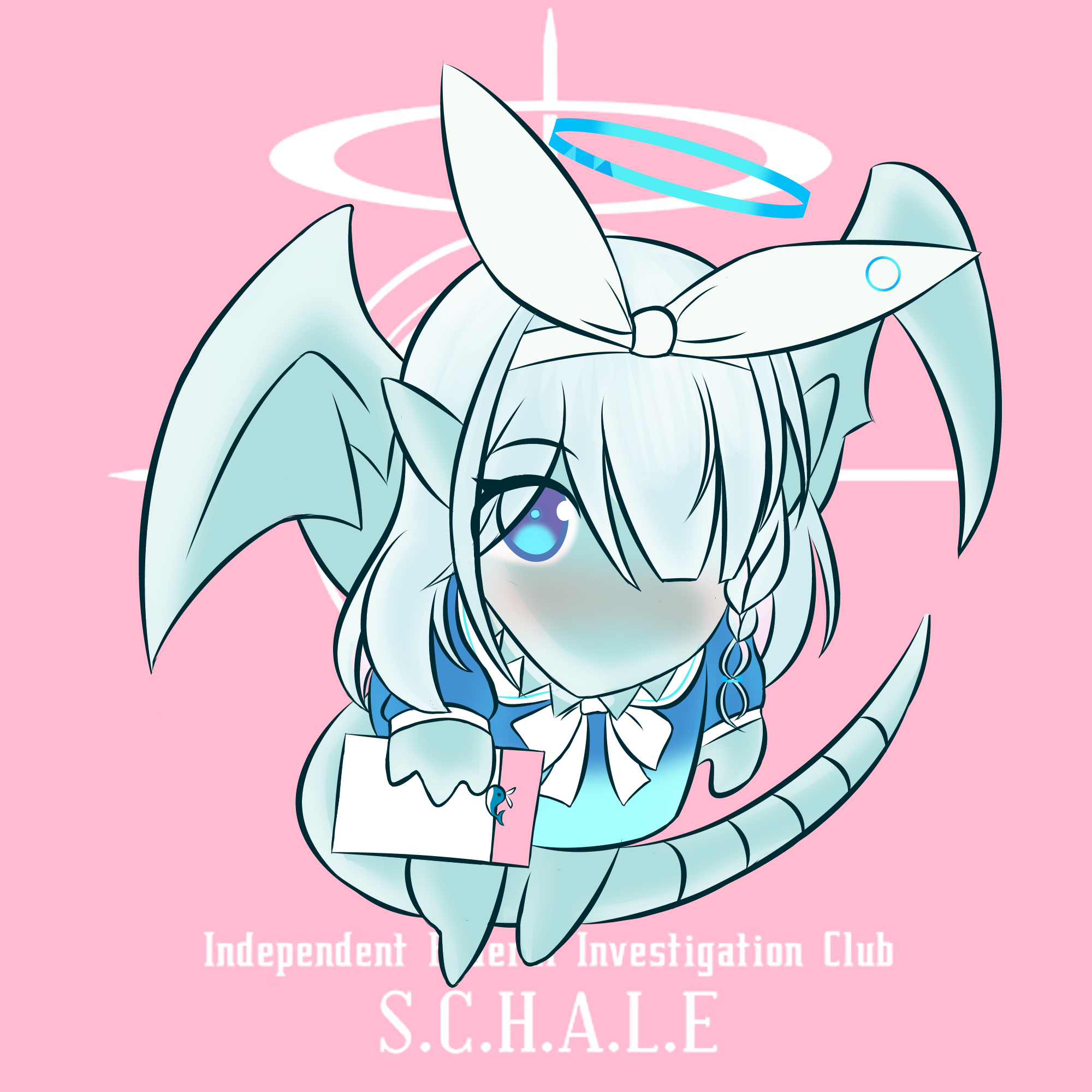 Blue Archive White Dragon