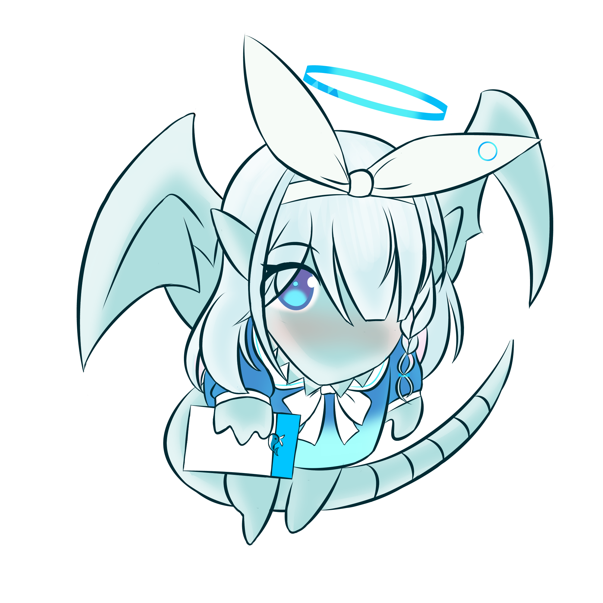 Blue Archive White Dragon