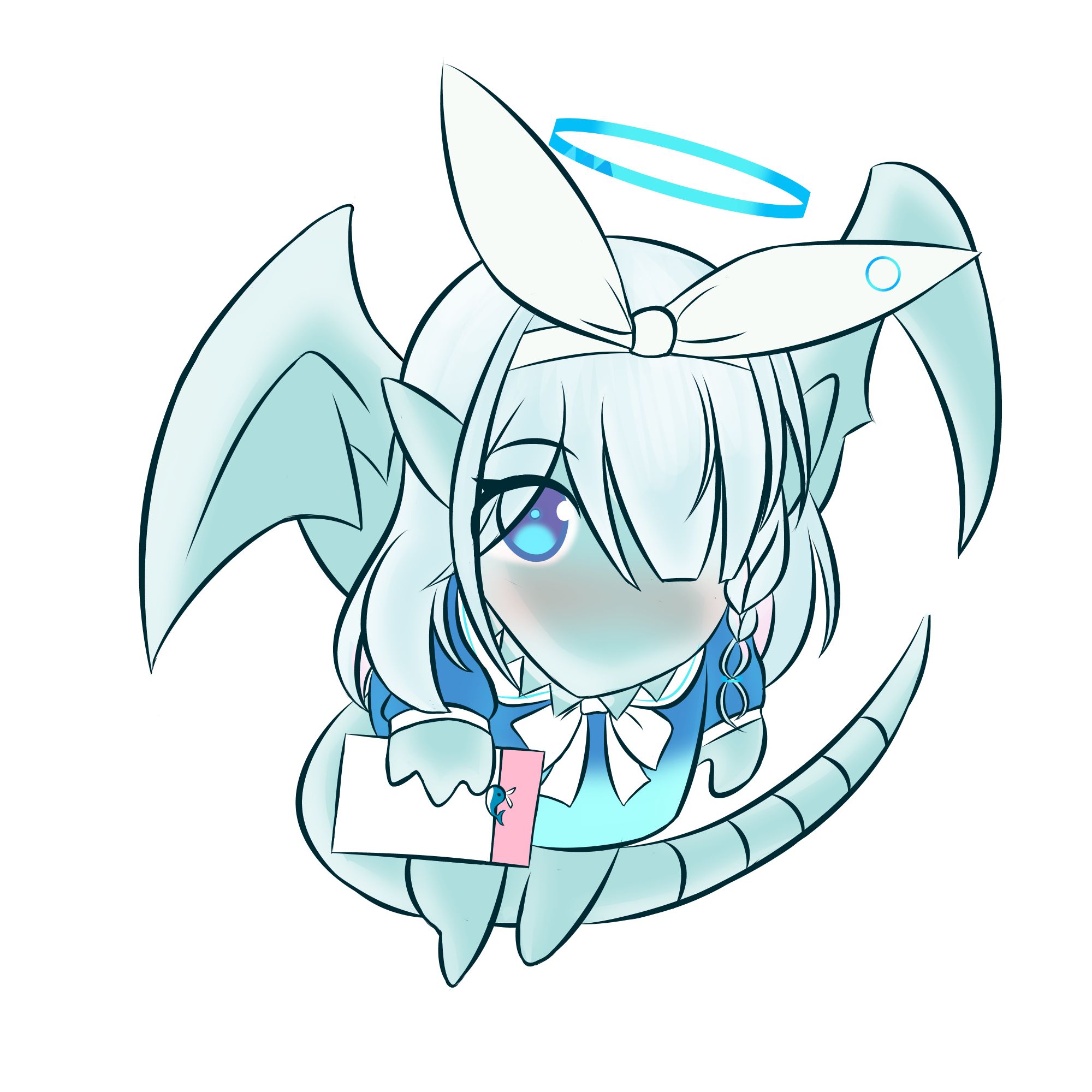 Blue Archive White Dragon