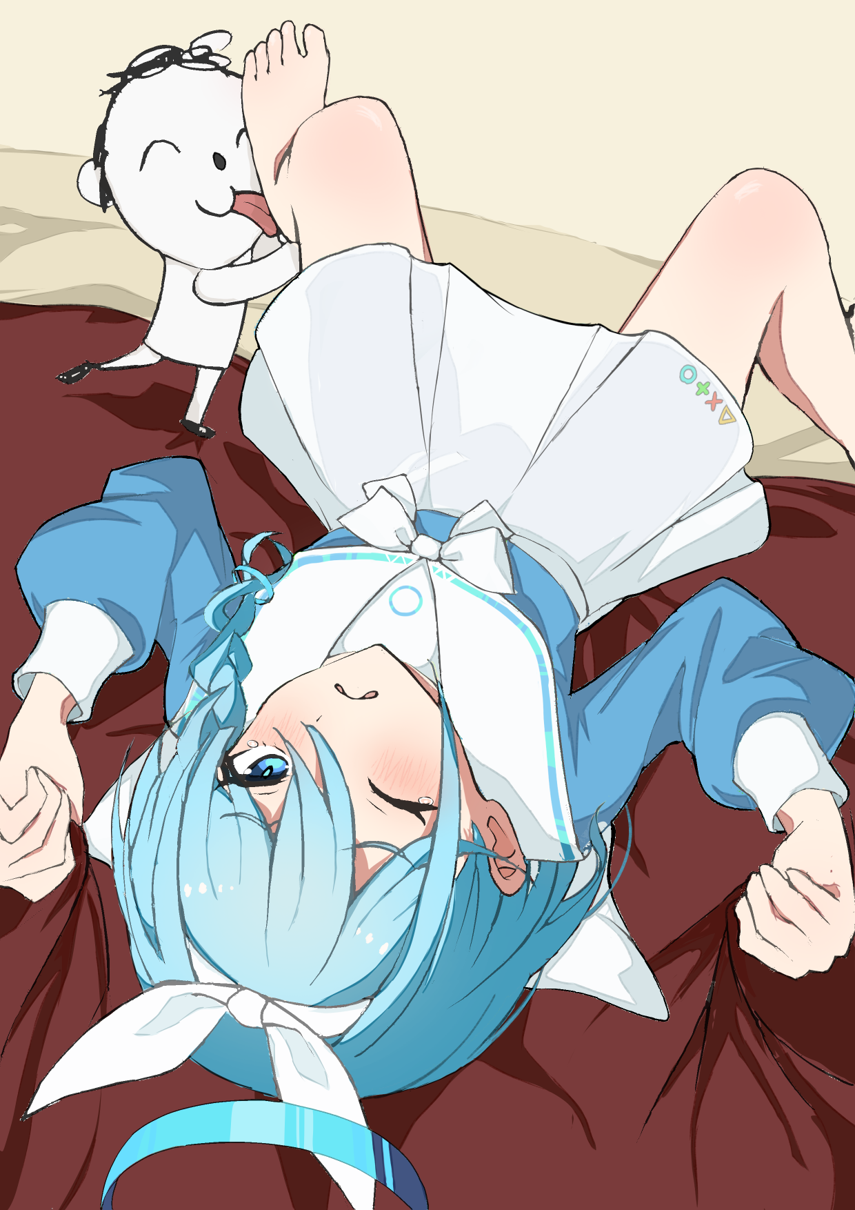 Arona-chan Sensitive Feet