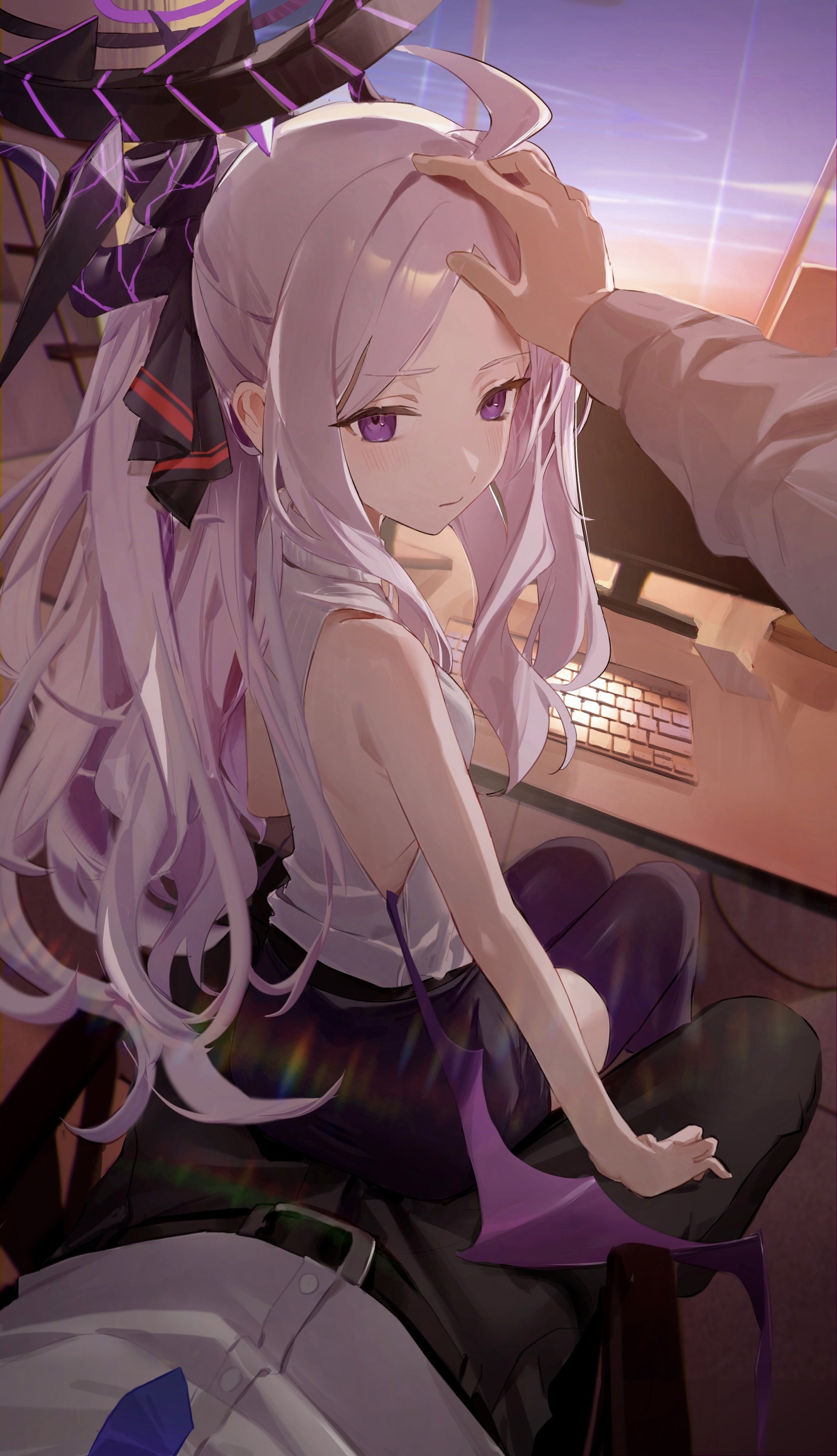 ヒナ撫で…