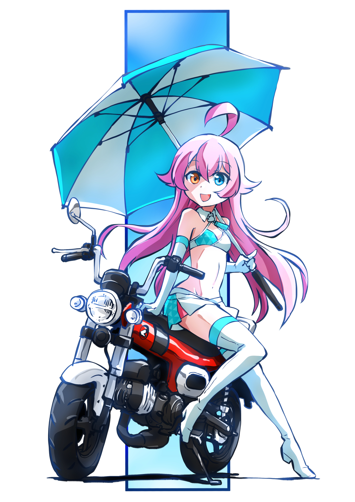 小鳥遊ホシノとホンダ・Dax125