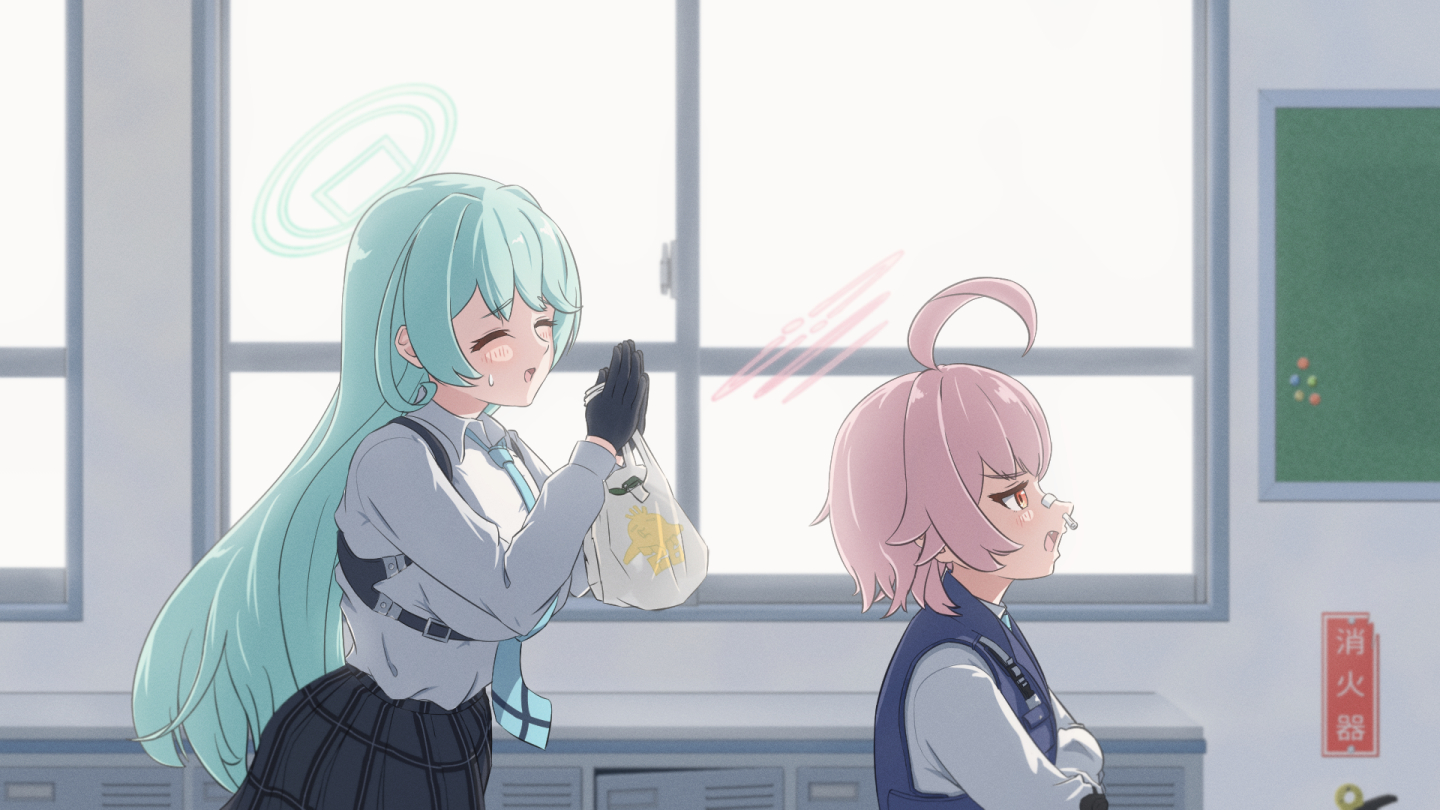 ご機嫌ナナメなホシノ