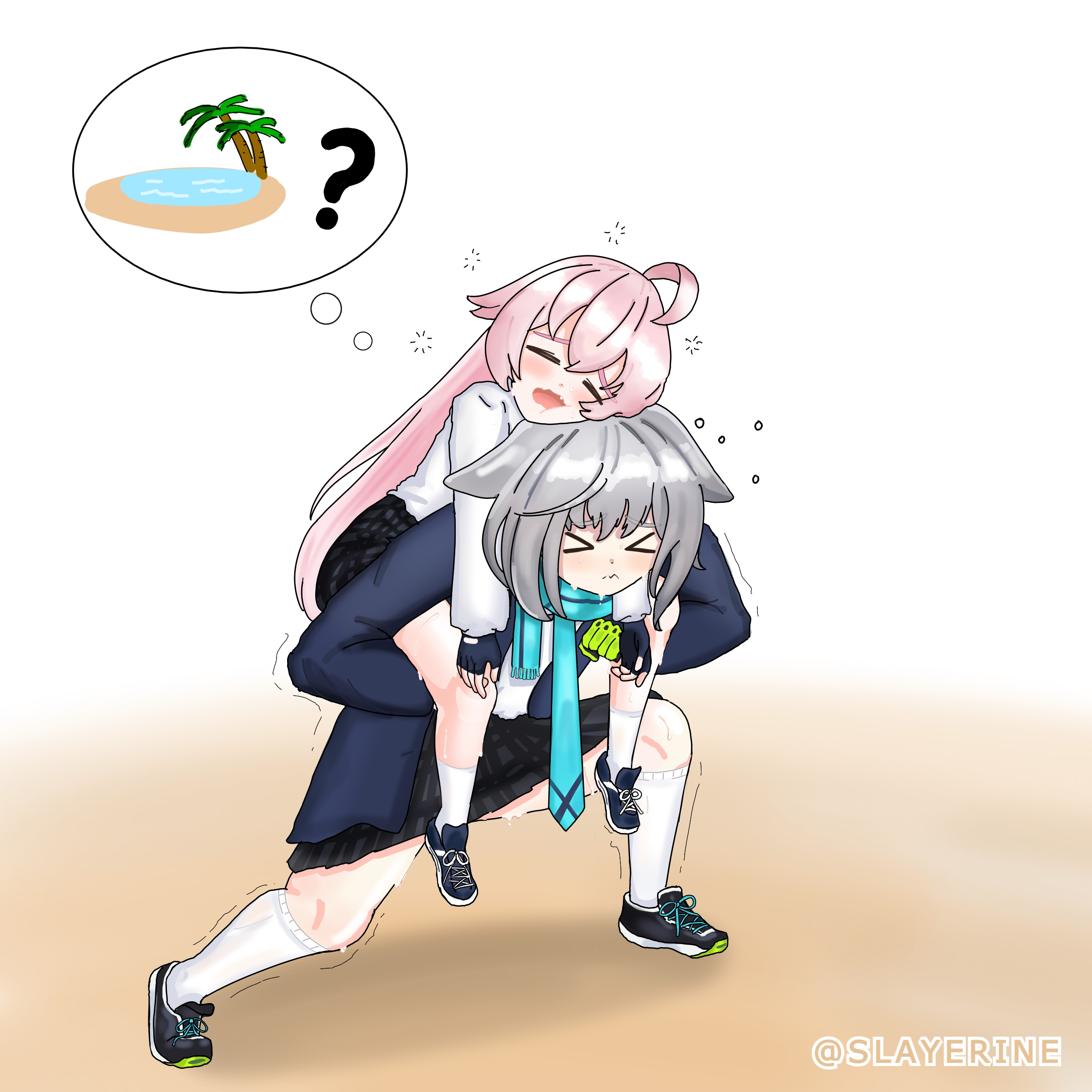 ホシノ & シロコ | Hoshino & Shiroko
