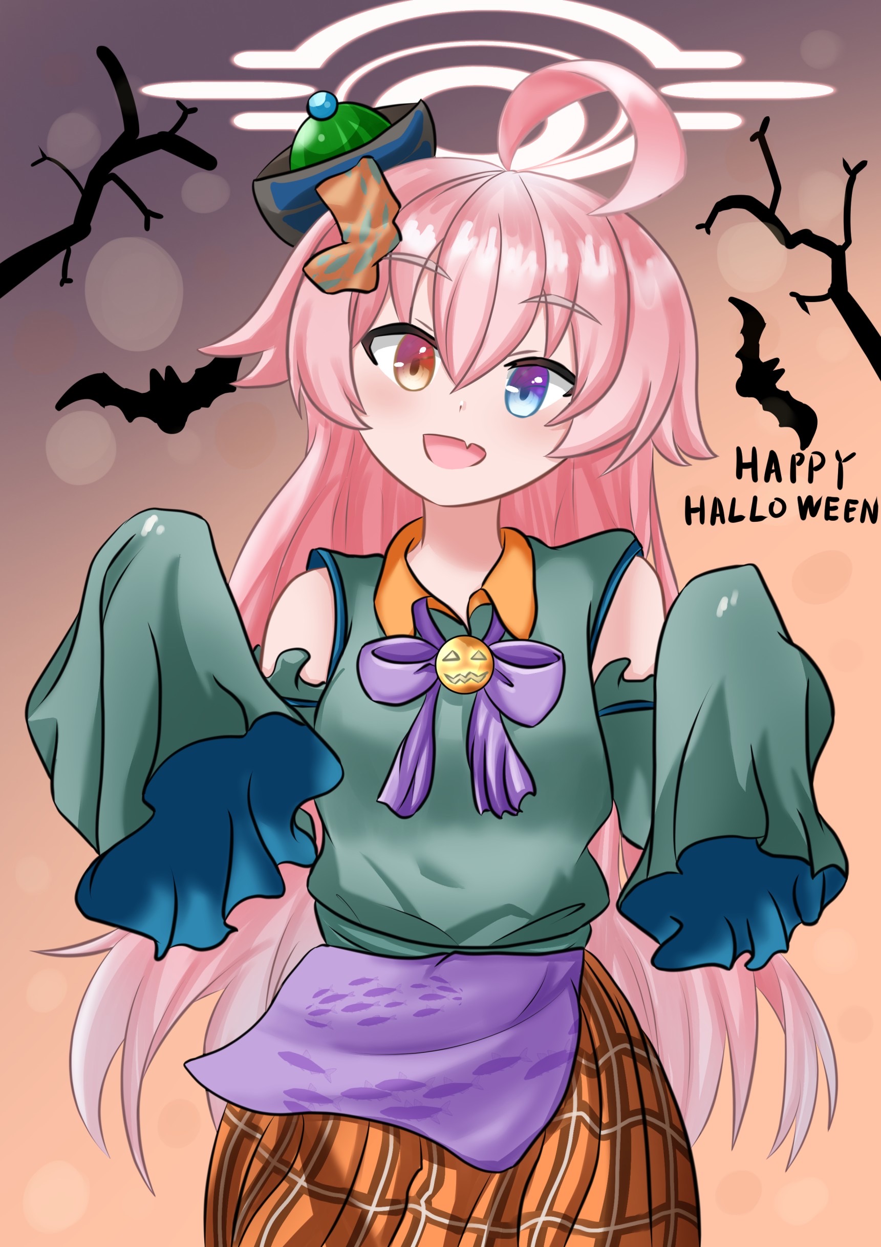 ハロウィンイラストだゾ