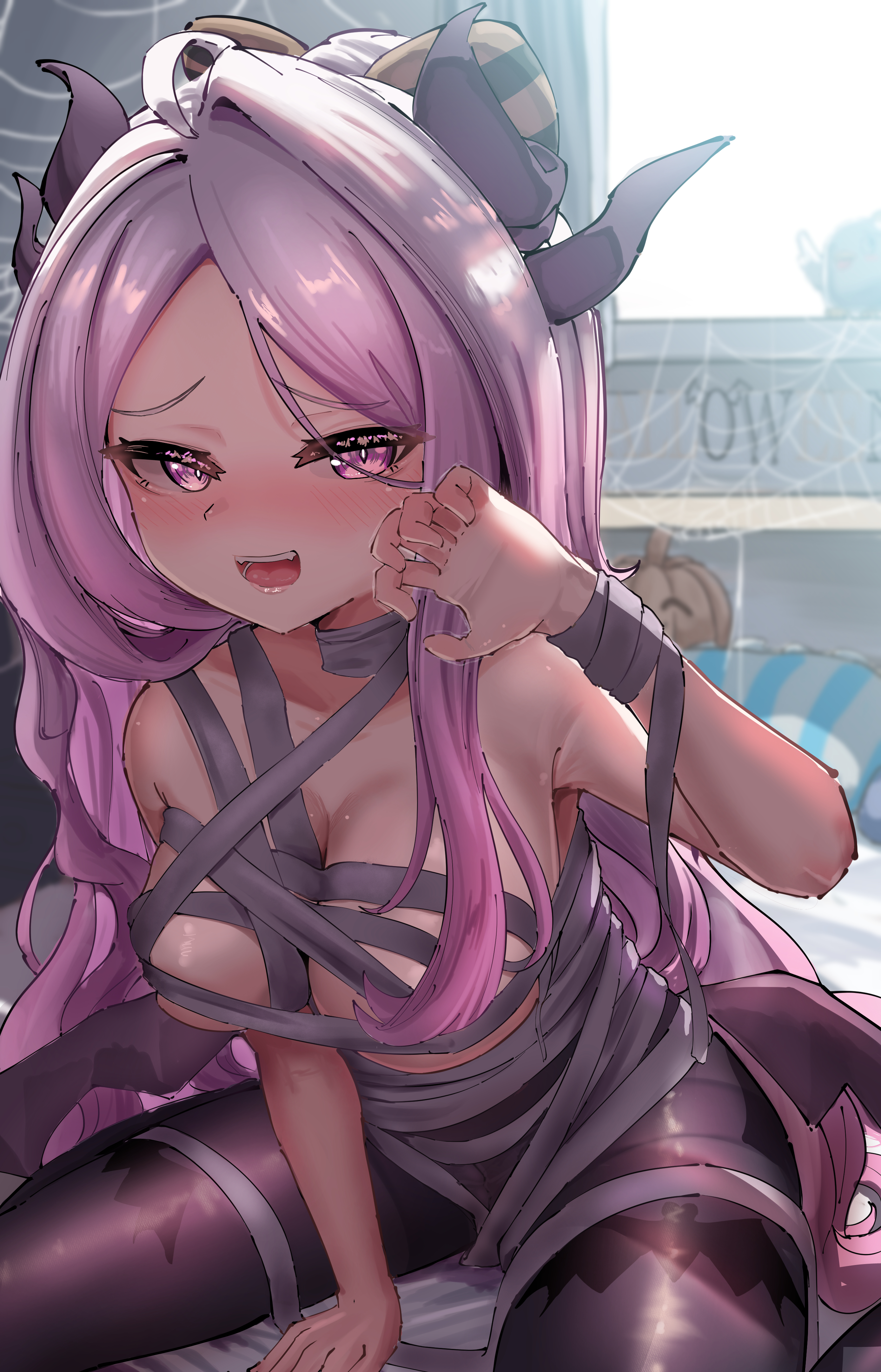 ハロウィンの時のヒナ