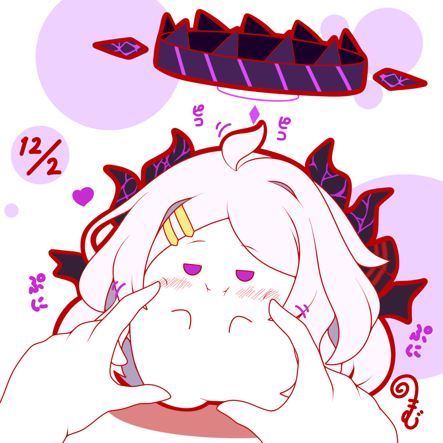 12月のおもちヒナちゃん