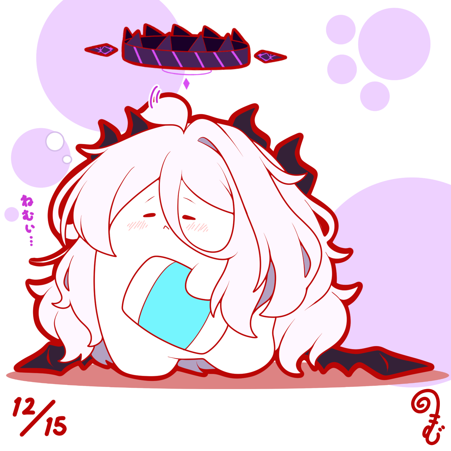 12月のおもちヒナちゃん